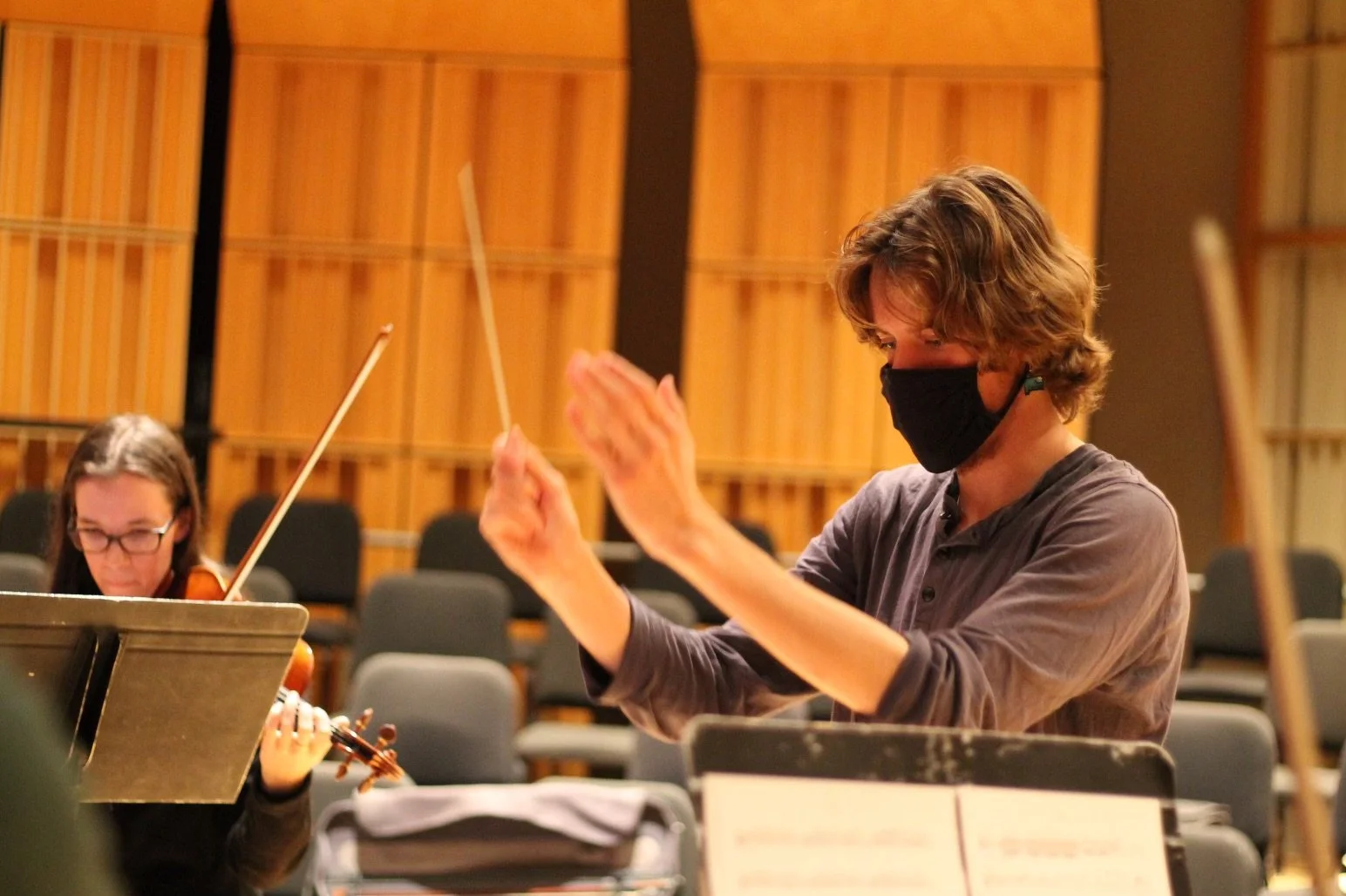 Synergy Musicians' Collective rehearsal