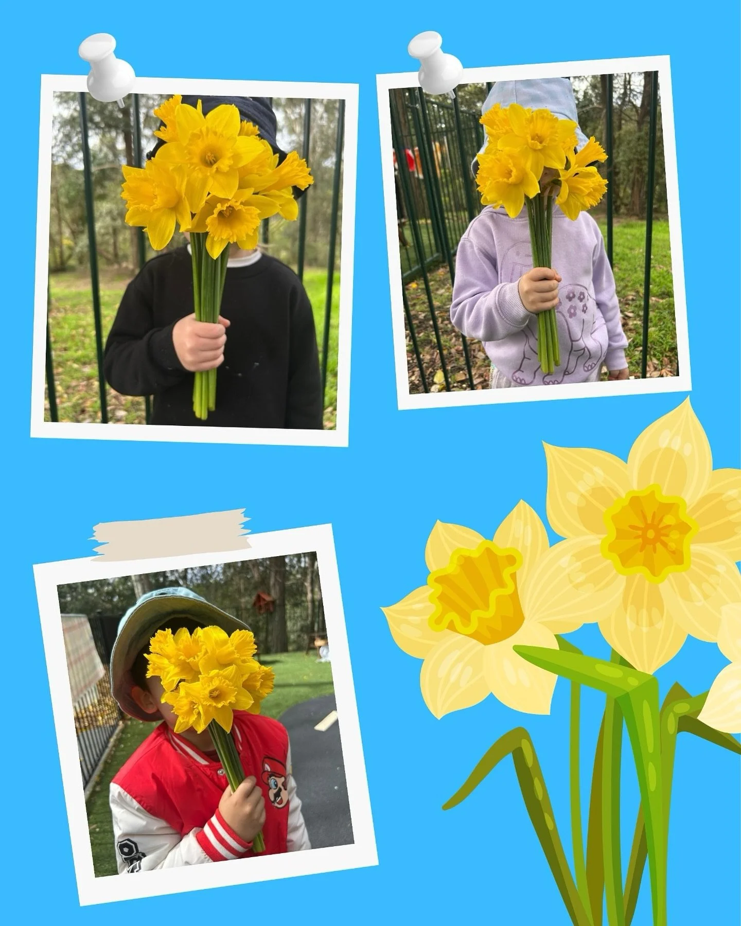 A friend recently brought in a bunch of beautiful daffodils 🌼💛✨ The children were fascinated by the bright colours and loved exploring them up close. Simple experiences like this spark curiosity, conversation, and joy - showing how nature can turn 
