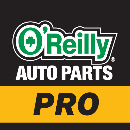 O'Reilly Auto Parts PRO logo with black, green, white, and yellow colors.