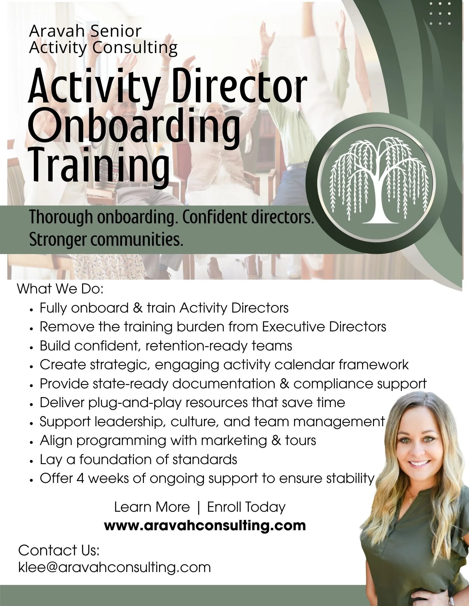Activity Director Onboarding Training