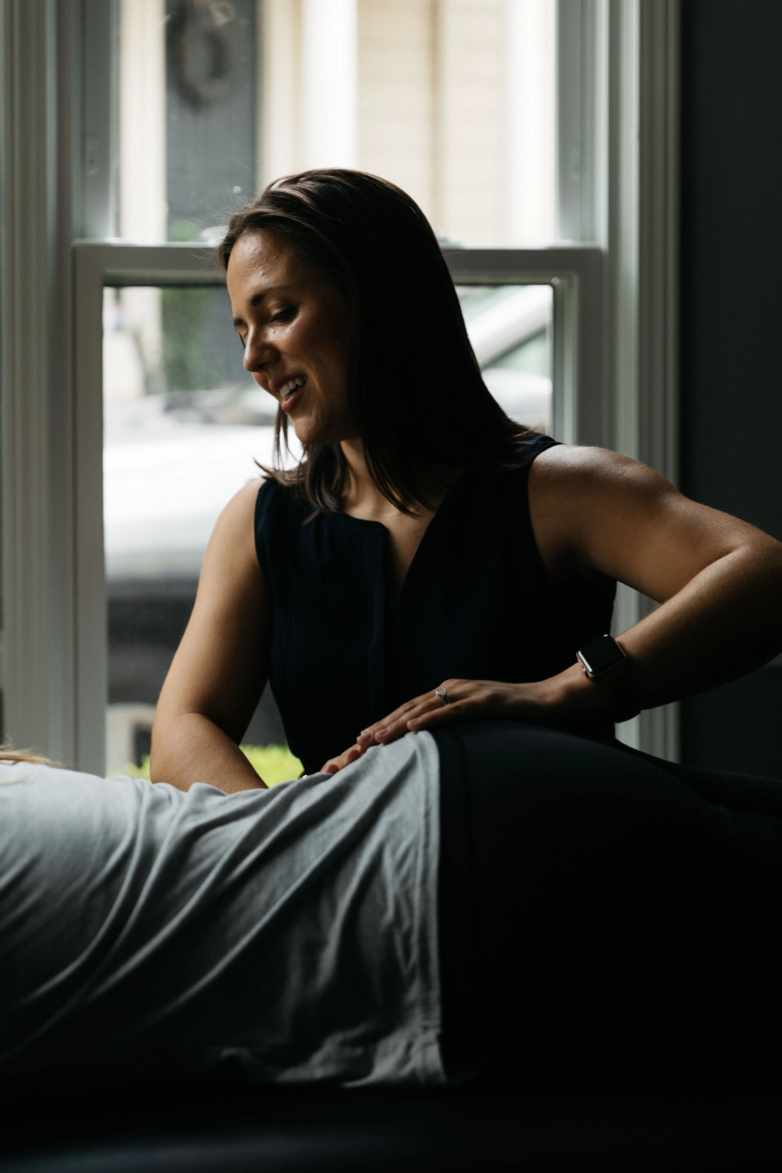 pelvic floor therapist provides hands on manual work in-home in charleston south carolina