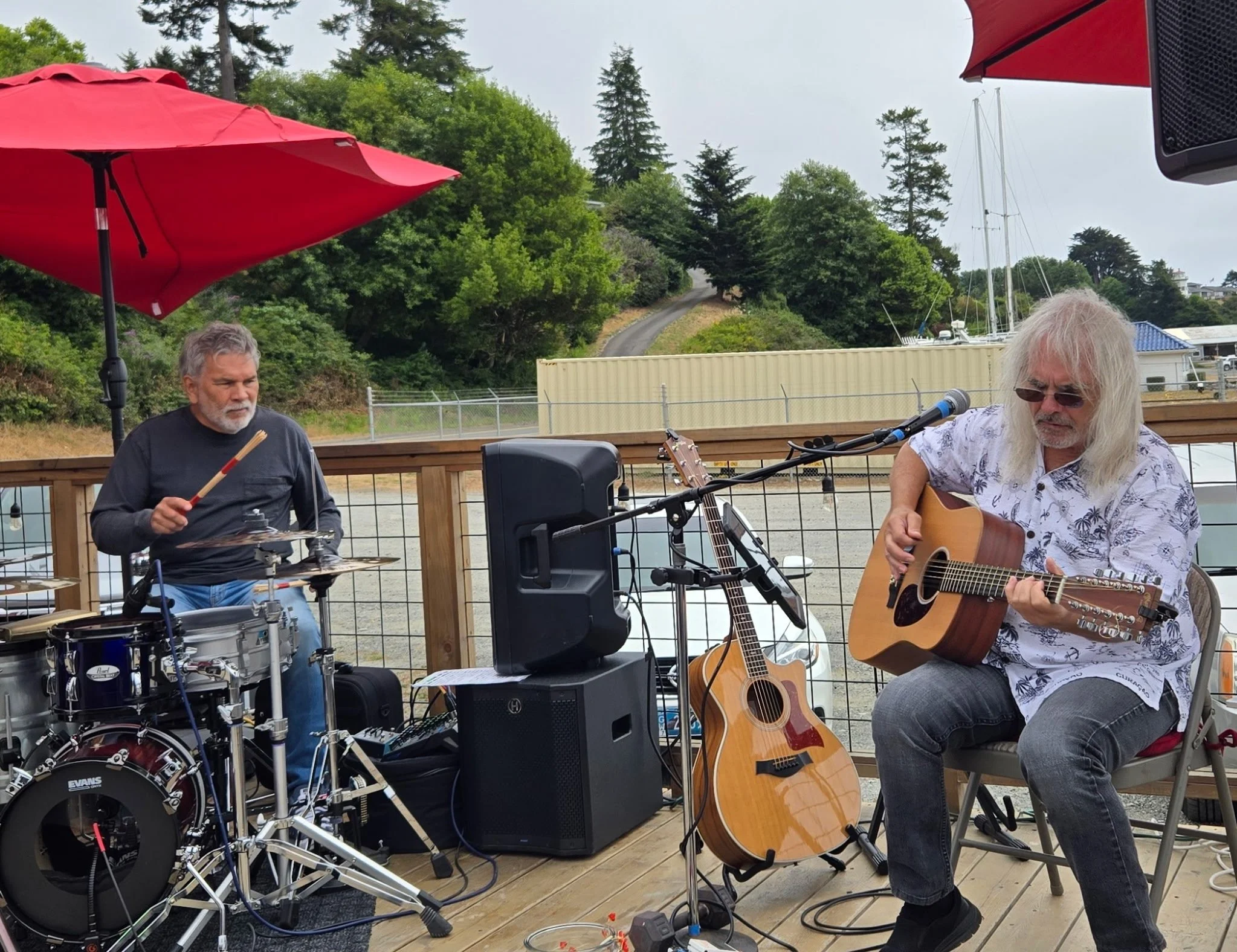 Bobby Baert and Mike Powell 