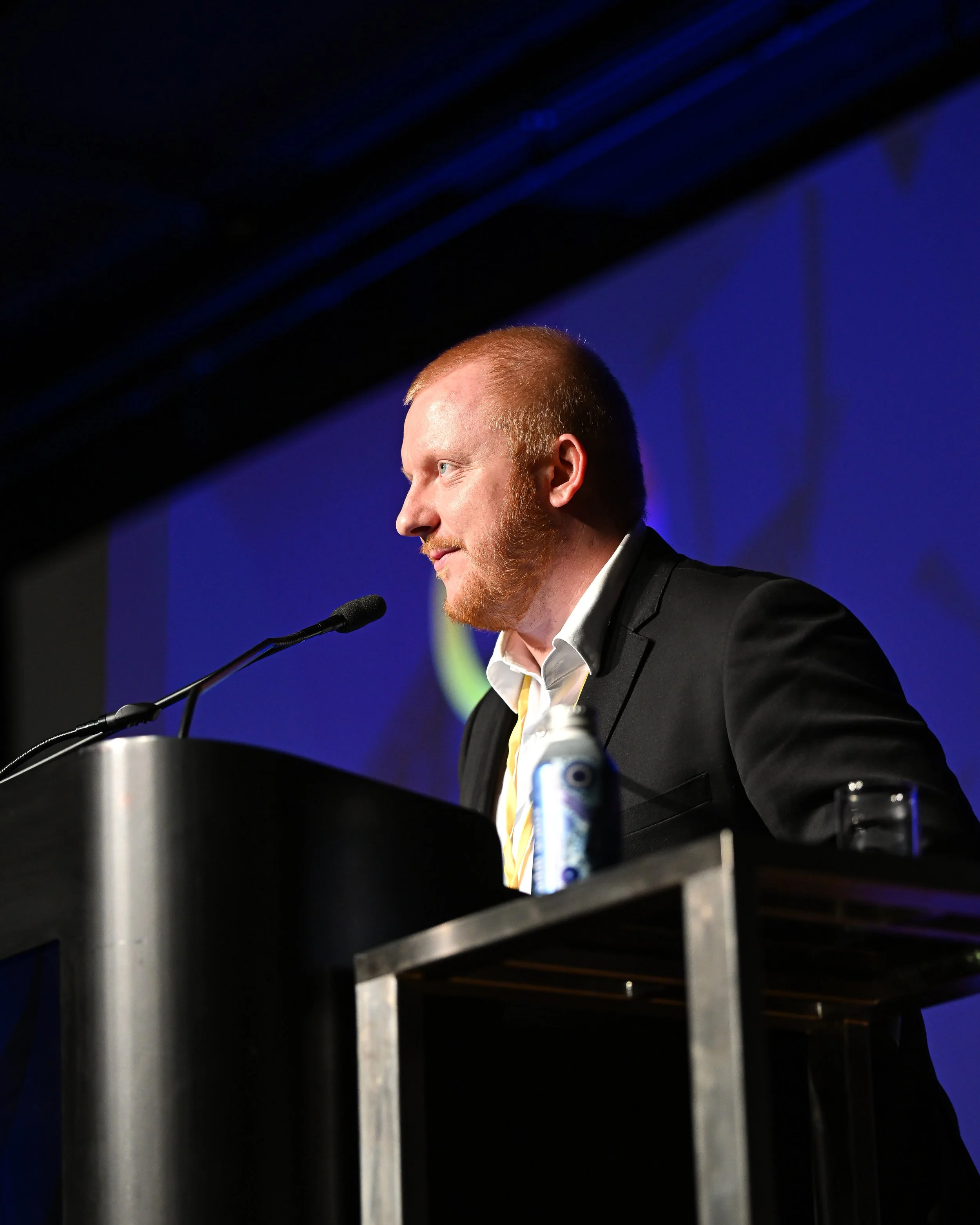 Brad hosting at QLD Football Convention 2.jpg
