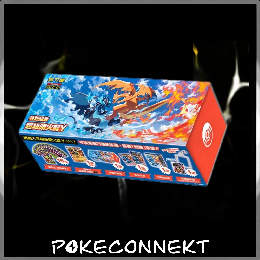 MEGA CHARIZARD Y EX NULLIFYING ZERO COLLECTION BOX