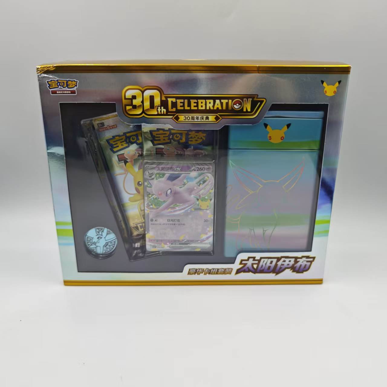 30th Anniversary Espeon Deluxe Deck set (dented b)