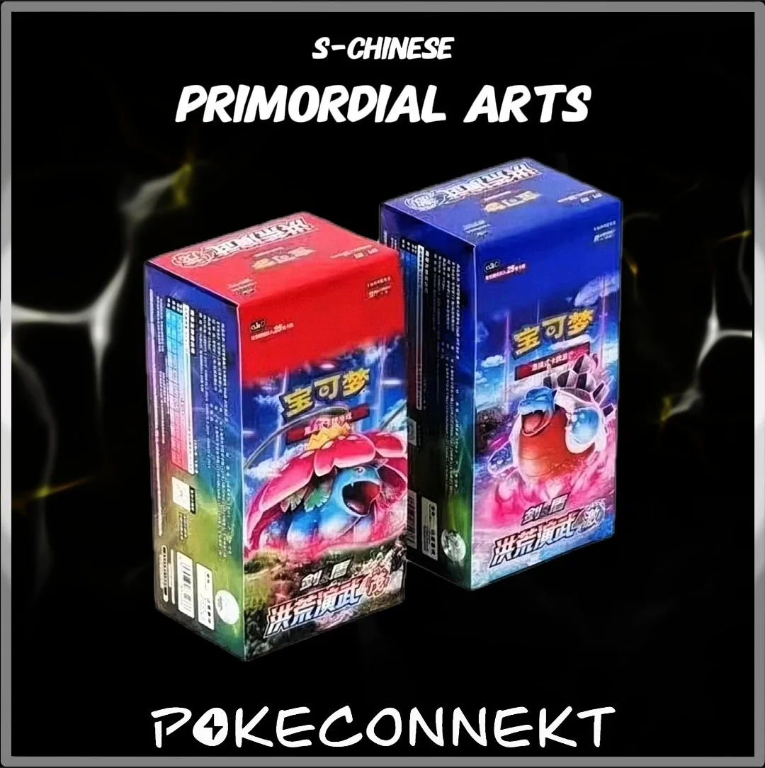 PRIMORDIAL ARTS  BOOSTER BOX (cs3aC cs3bC) S-CHINESE POKEMON