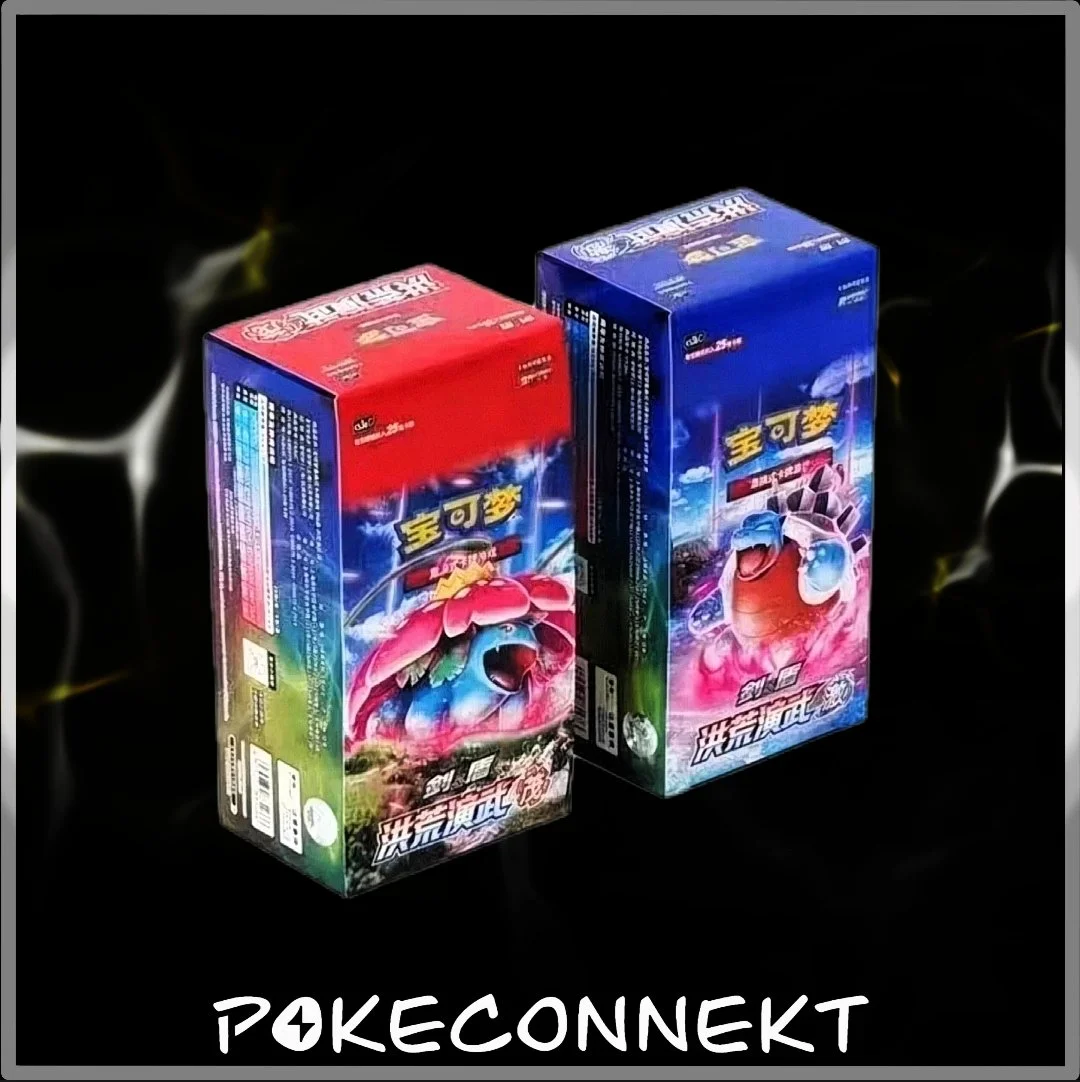 PRIMORDIAL ARTS  BOOSTER BOX (cs3aC cs3bC) S-CHINESE POKEMON