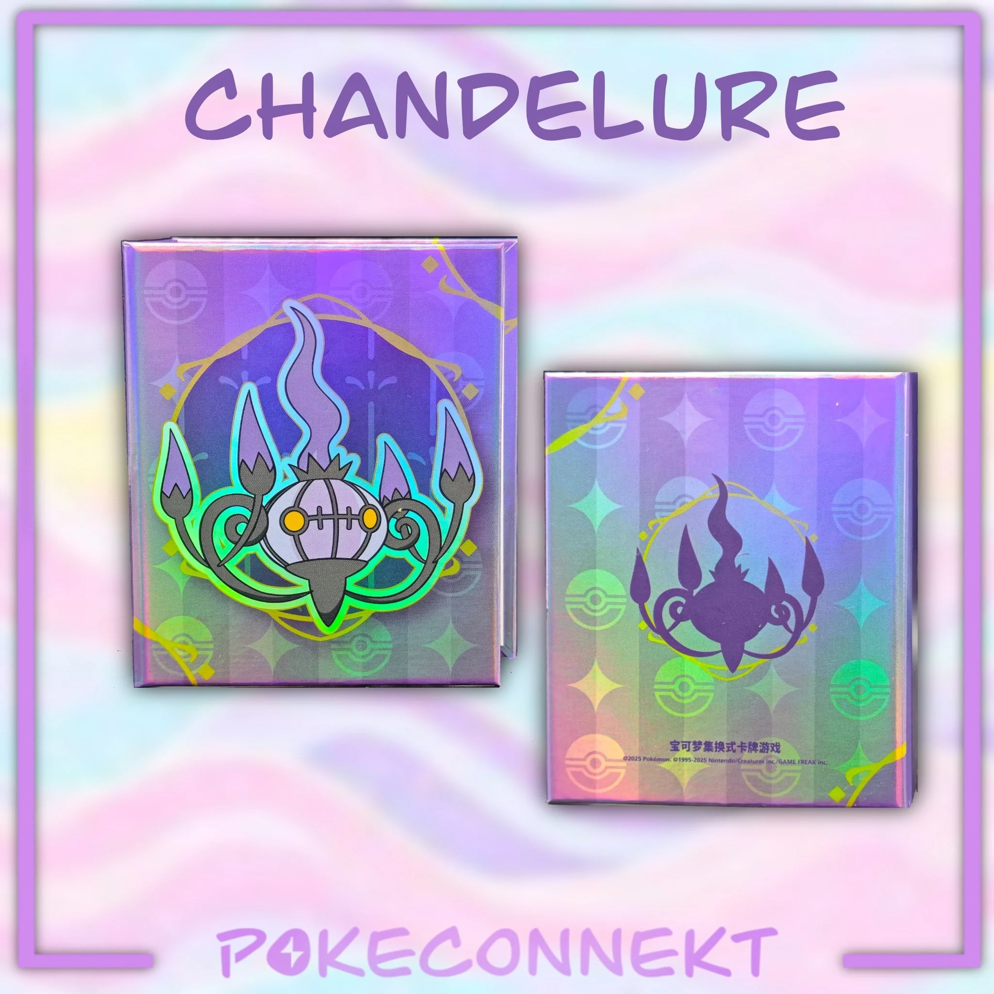 GEM PACK THEMED MINI HOLOGRAPHIC BINDERS
