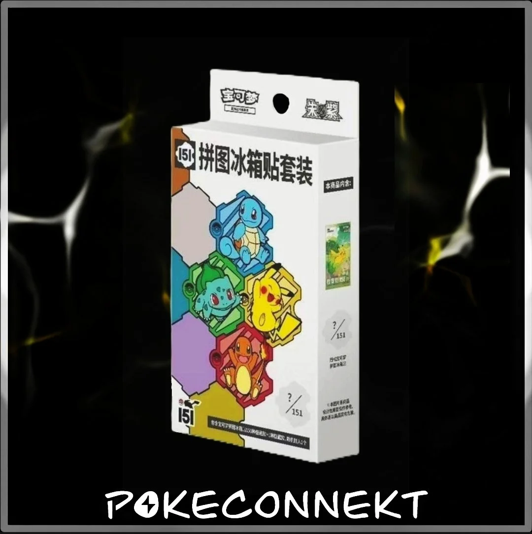 151c Magnet Sealed Mini case & blind boxes Simplified Chinese Pokemon