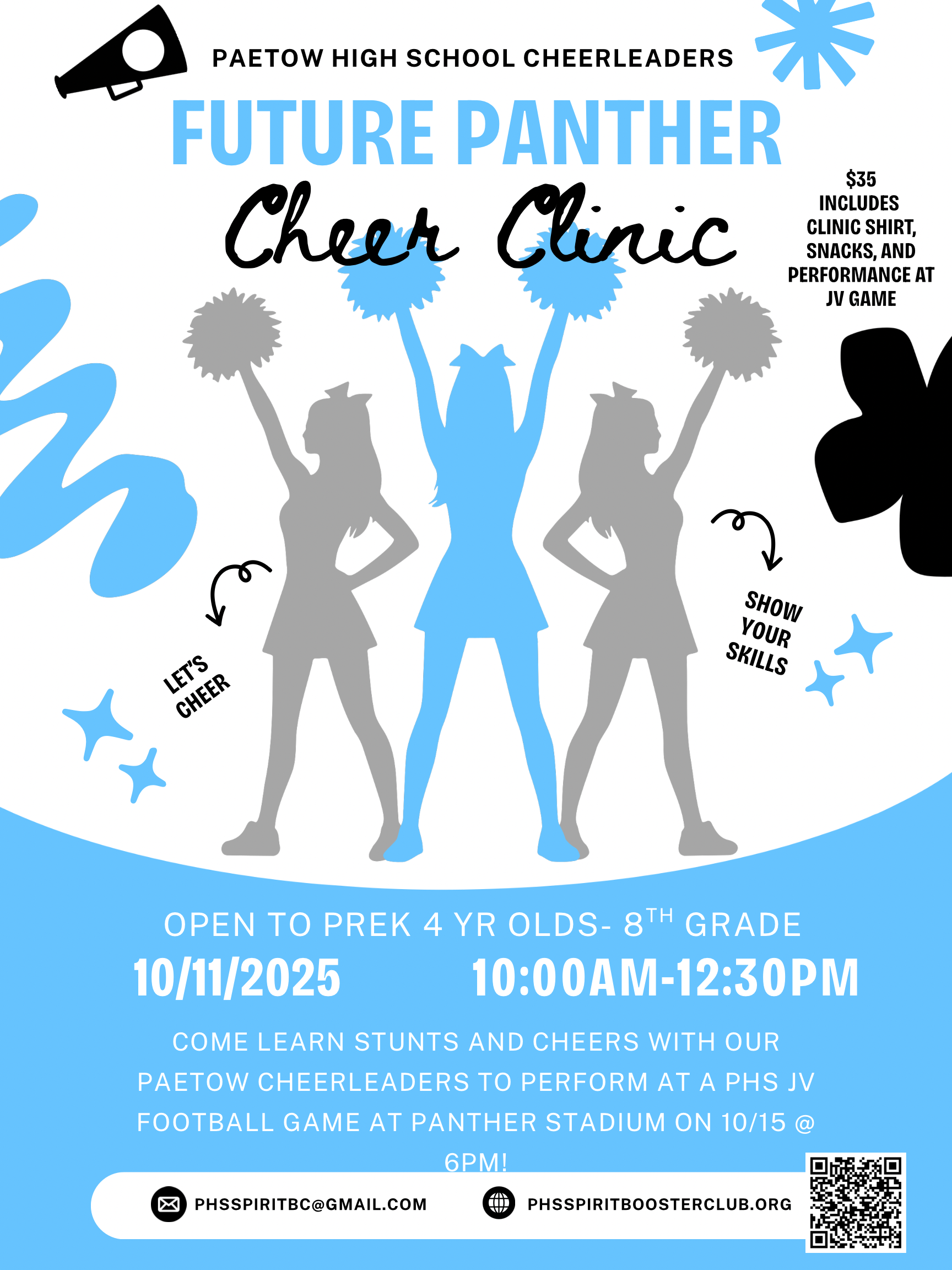 Future panther cheer clinic
