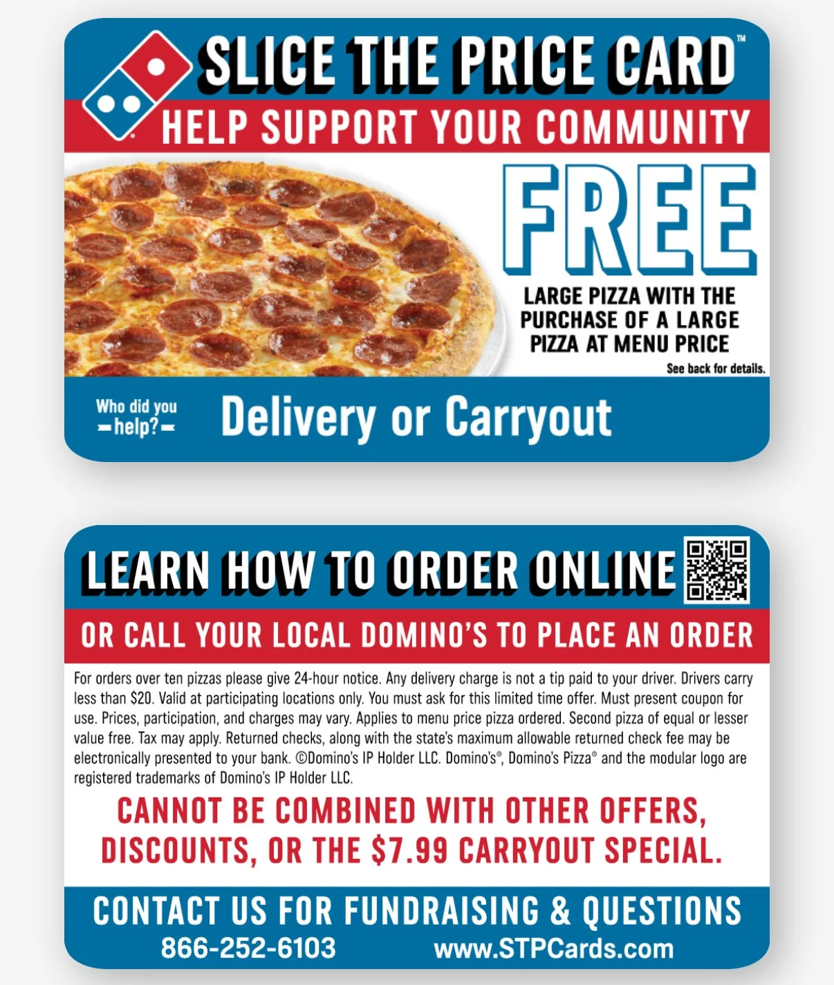 Domino's Slice The Price Fundraiser