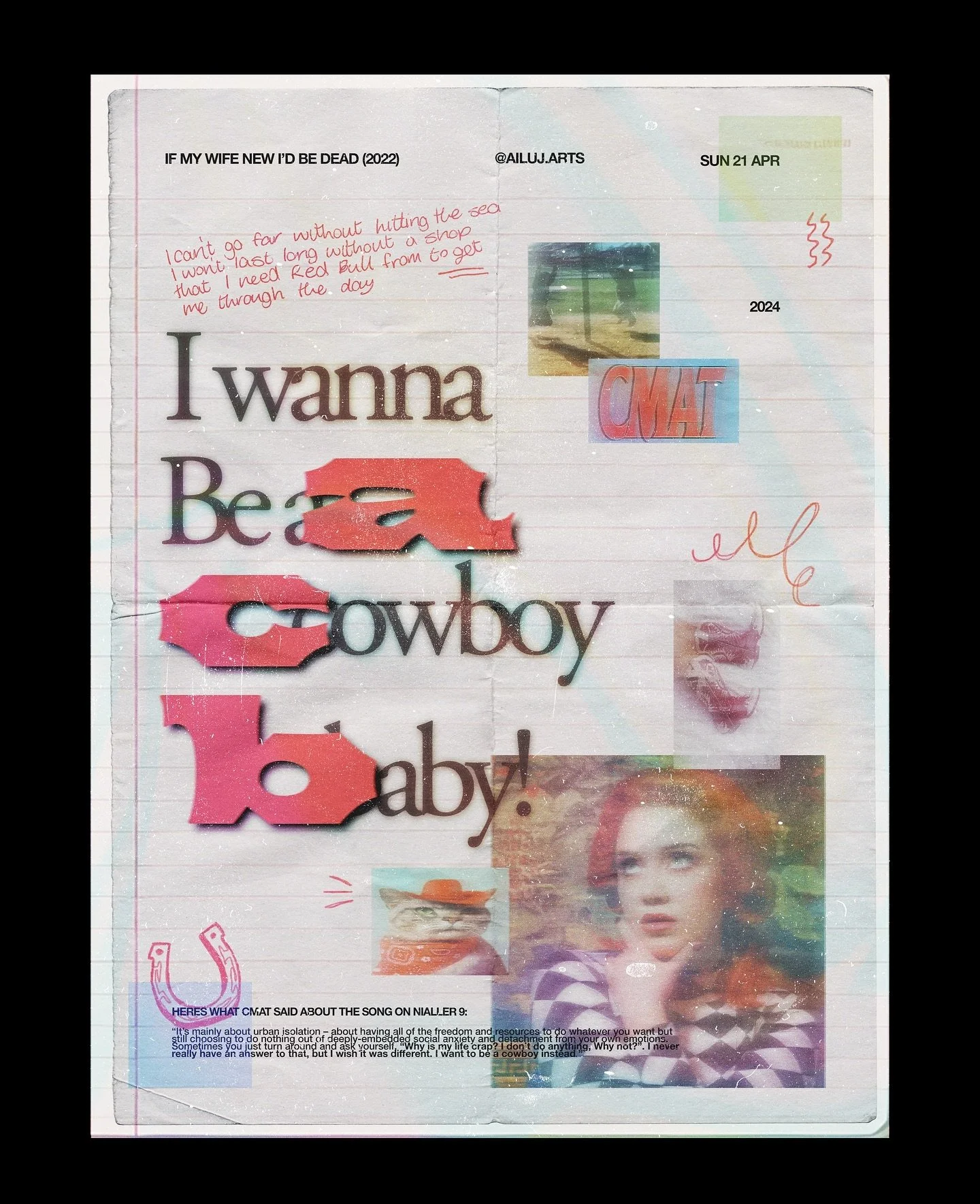 my fav CMAT song 🤠🤠🤠

yk like that one vine?

&bull;
&bull;
&bull;
&bull;
#graphicdesign #design #graphicdesigner #posterdesign #posterart #illustration #branding #logo #creative #artist #typography #adobe #photoshop #designinspiration #womenindes