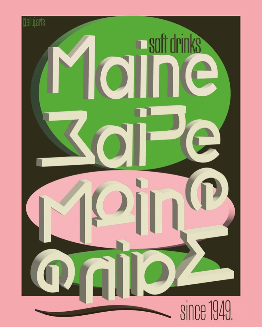 MAINE LEMONADE REBRANDING !! 

# 3 🫧 

&bull;
&bull;
&bull;
&bull;
#graphicdesign #design #graphicdesigner #posterdesign #posterart #illustration #branding #logo #creative #artist #typography #adobe #photoshop #designinspiration #womenindesign #digi