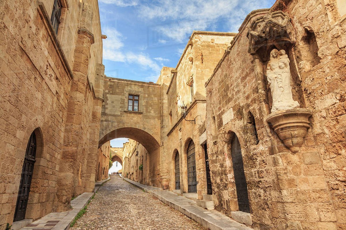 Stroll the Street of the Knights