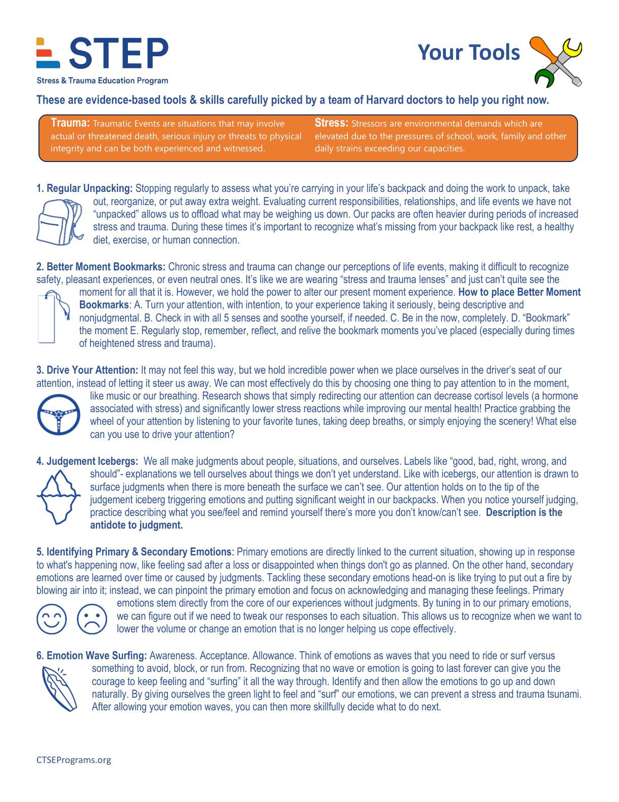 Tool Sheet Handout