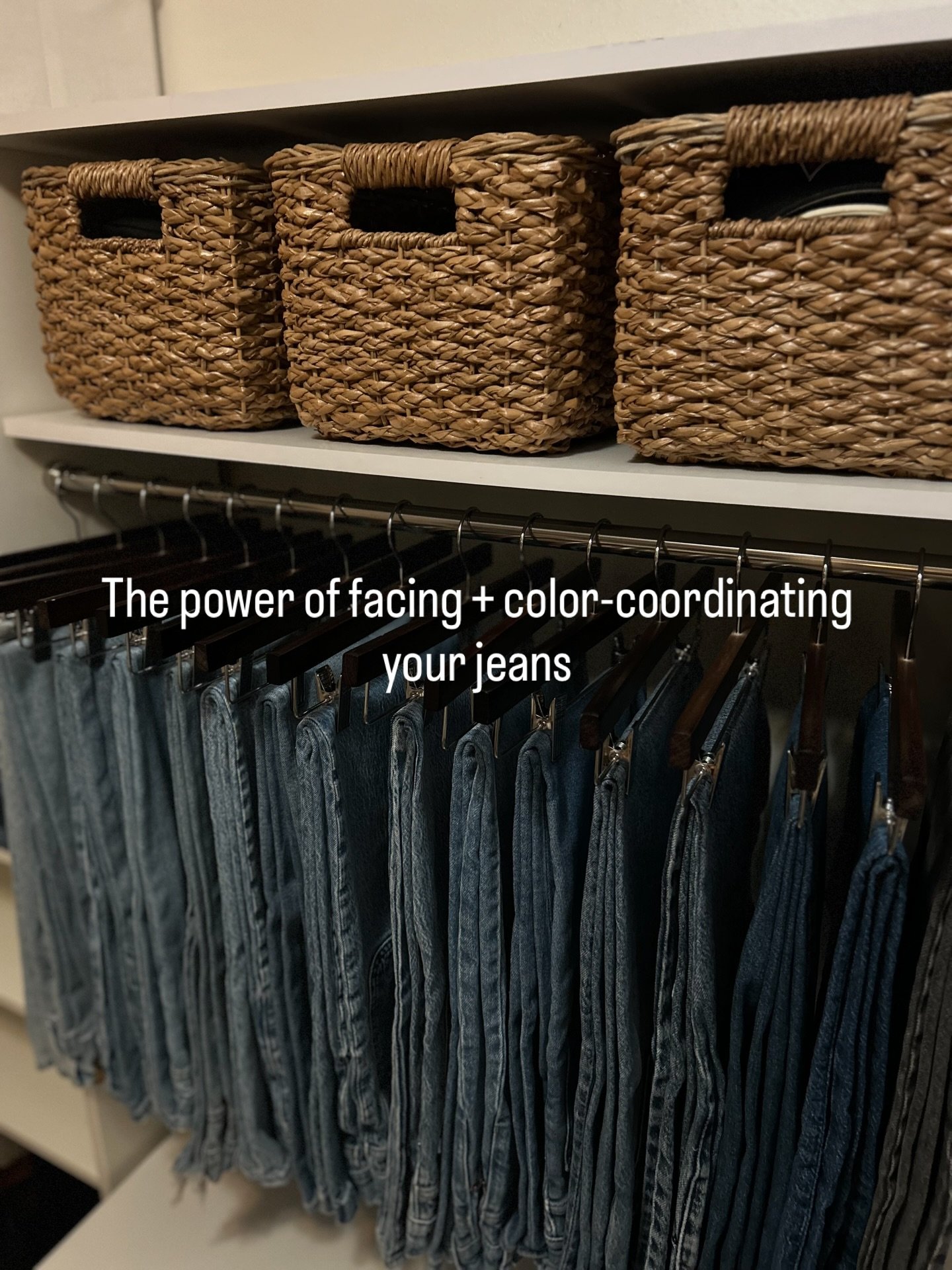 If you&rsquo;re craving a more polished closet in 2026, this is one of the easiest shifts you can make. It costs nothing and takes minutes to change 🤎

#closetorganization #closethacks #closet #organization #organizationideas 

@amazonhome @target