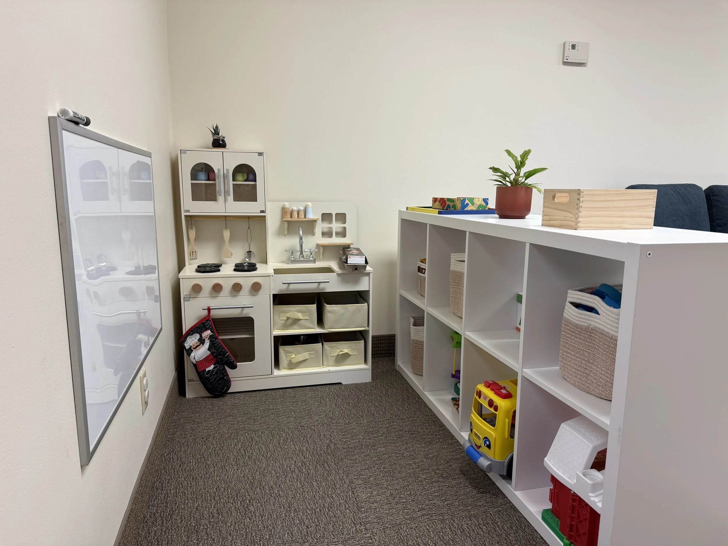 Come make a meal in our play kitchen!