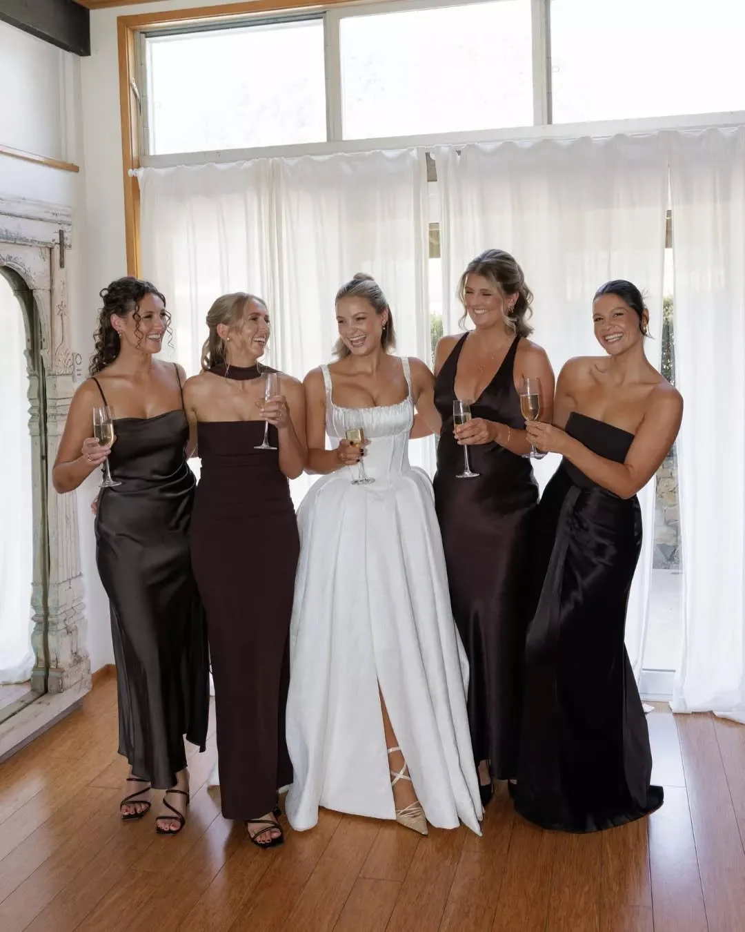 A toast to the girls who&rsquo;ve been there through it all. With every detail taken care of and the day running seamlessly, there&rsquo;s nothing left but to laugh, sip, and savour these quiet, carefree moments before it all begins&nbsp;🥂

Venue: @