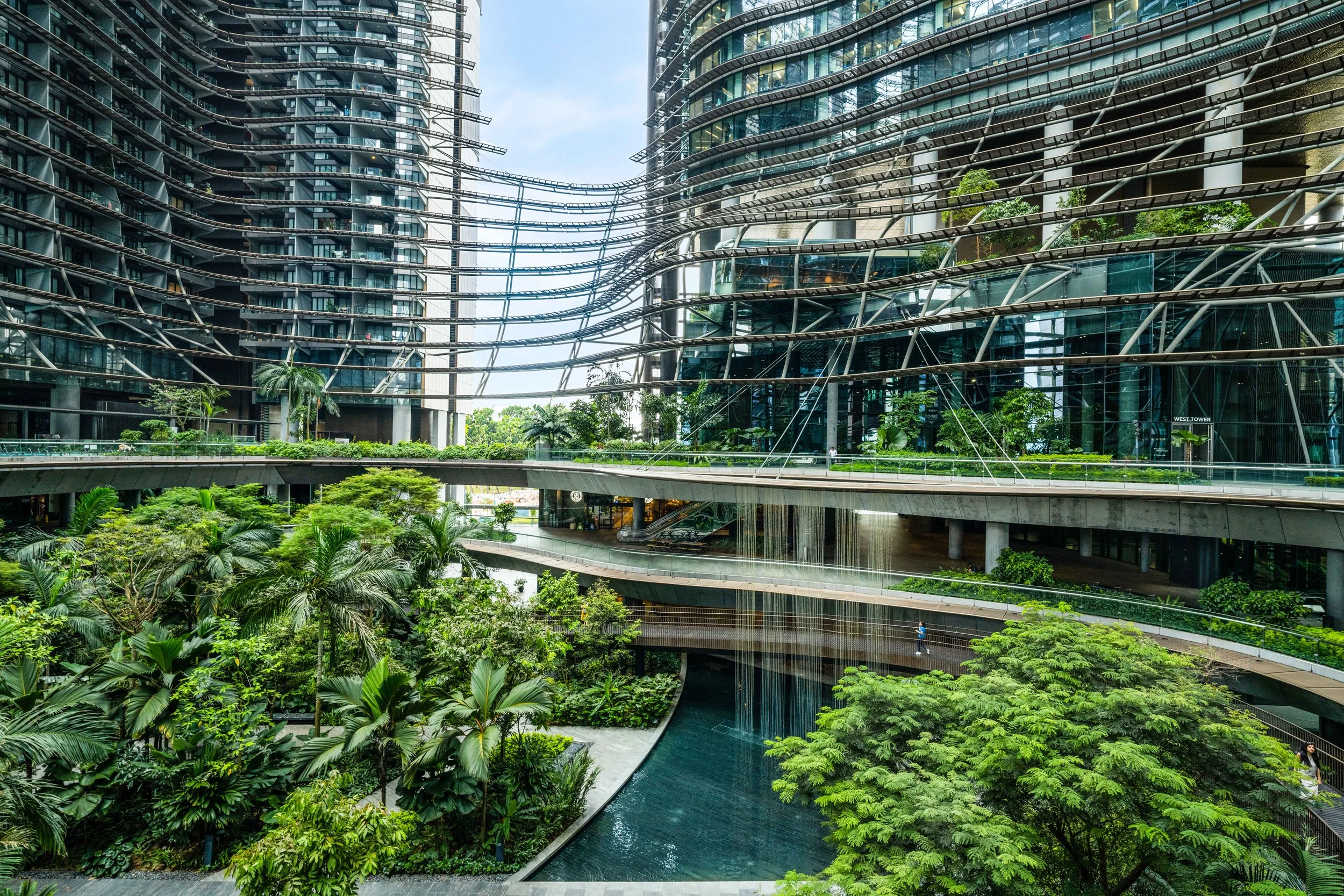 Atrakcje Singapuru: Marina One, Singapur.