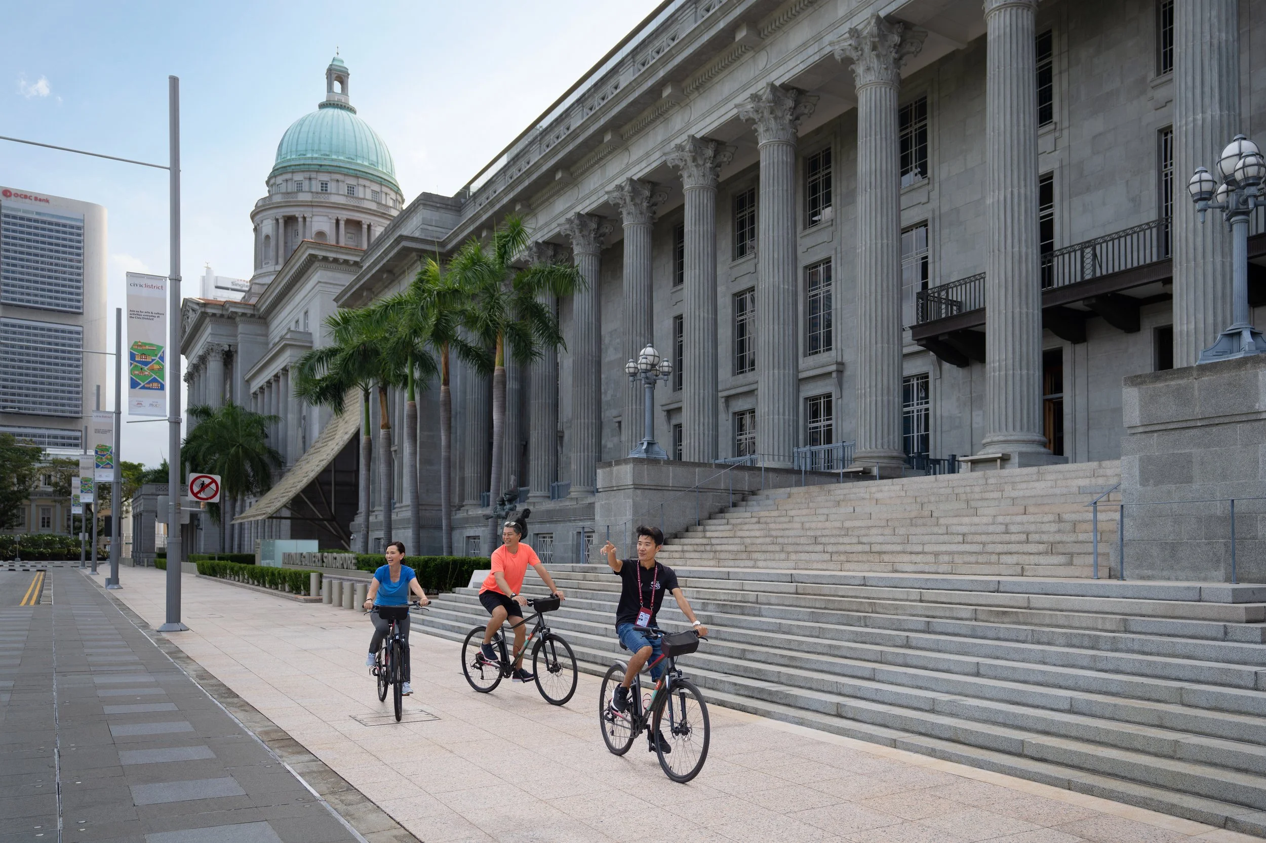 Atrakcje Singapuru: Singapur na rowerze, Singapur.
