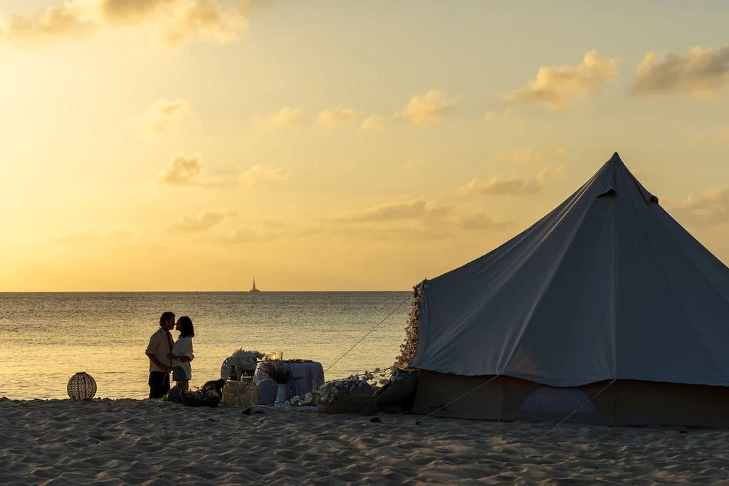 Sunset Bell Tent Proposal