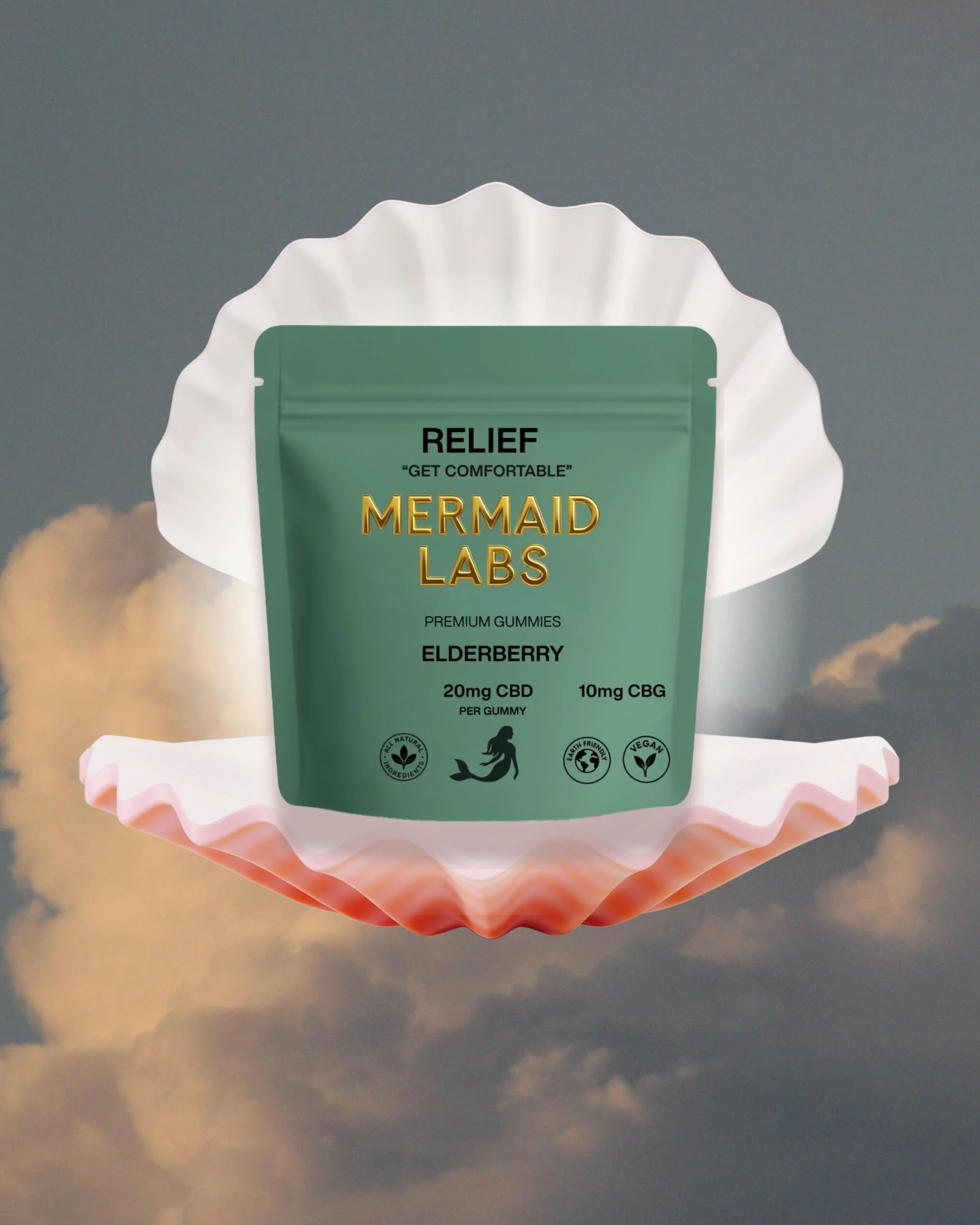 RELIEF is crafted for recovery from daily stress and minor aches.  Made with live rosin and elderberry, it&rsquo;s recovery that tastes as good as it feels.