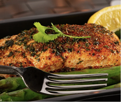 SKINCARE SALMON PLATE