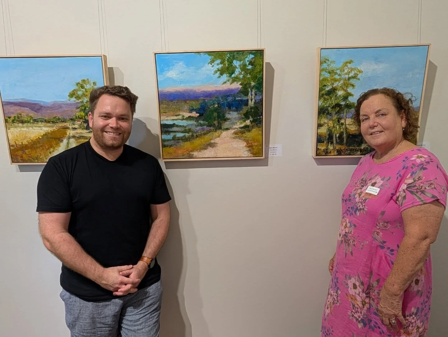 A lovely afternoon at @ellishousearts for the opening of CROSSROADS, an exhibition featuring local artists who have reflected on moments of change, choice, and transition in collaboration with @artconversations.wa 

We're lucky to have such a talente