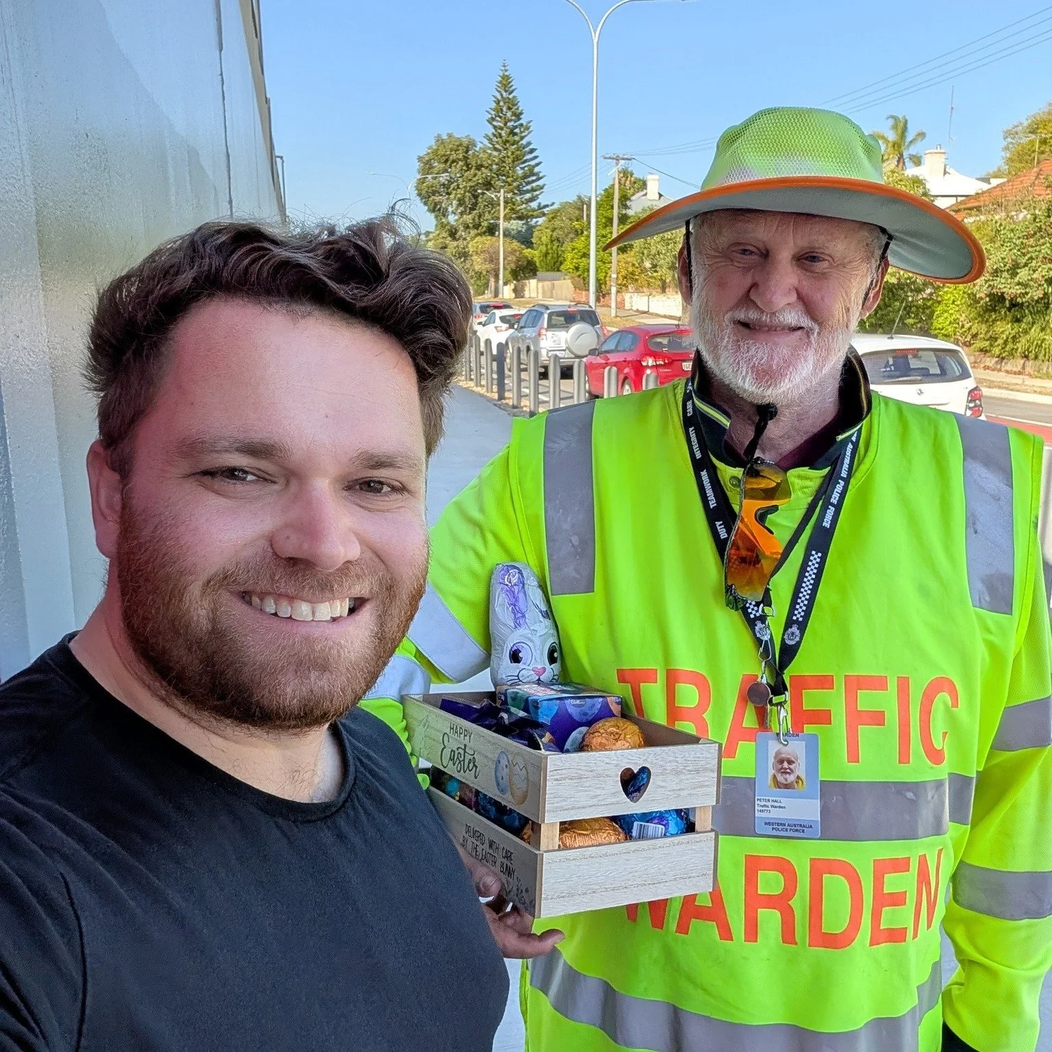 Many of our local families know Peter, who helps Bayswater families cross Whatley Crescent near Leake Street each and every school day.

He knows this crossing in and out, and the safety issues for local families who use it. I stopped by this arvo to