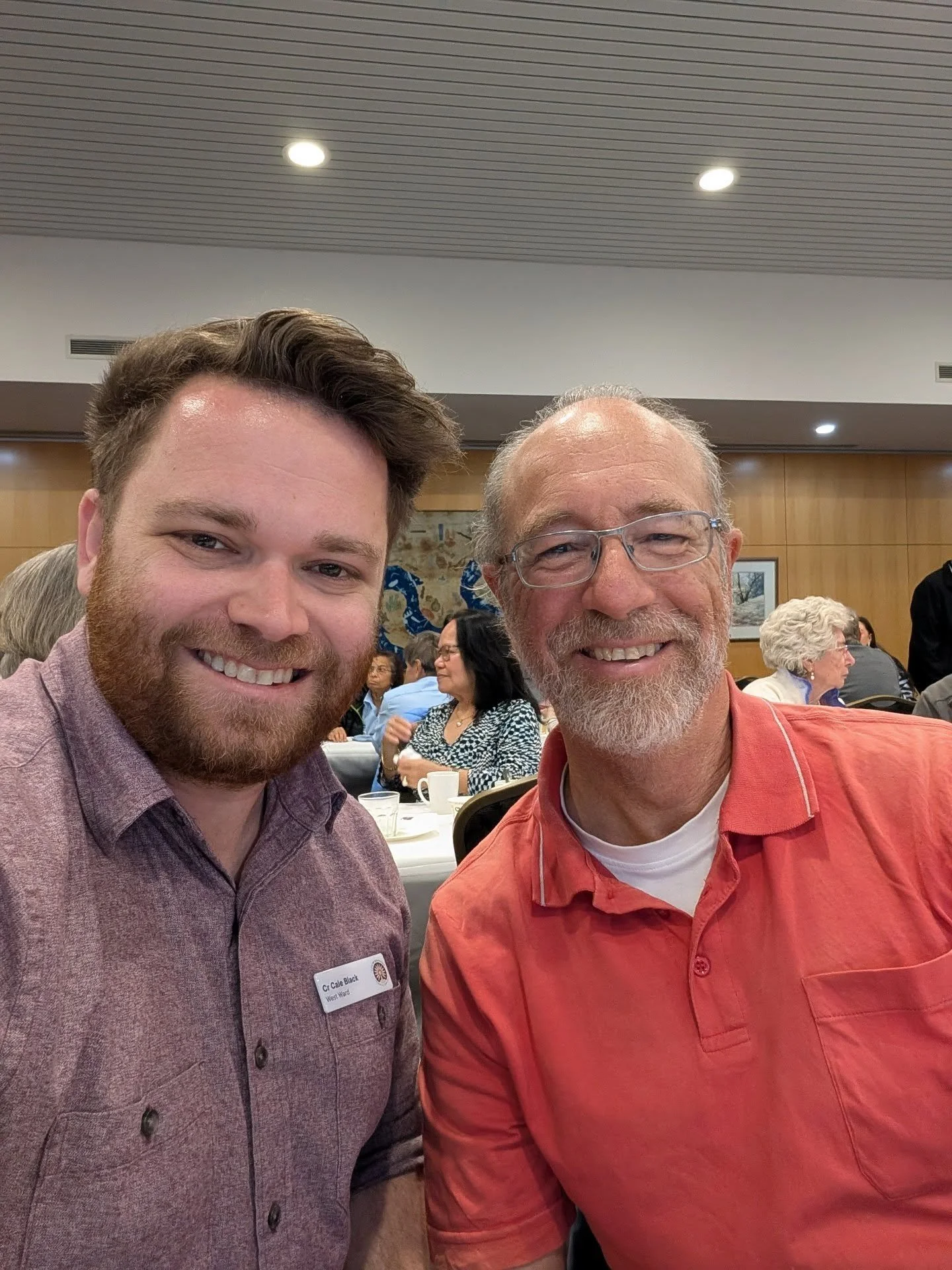A fantastic way to cap off National Volunteer Week with a thank you breakfast and a cuppa at the @cityofbayswater, where I met one of our impressive volunteers, Urs.

Our residents may have seen Urs deliver library books to their doors, or have had t