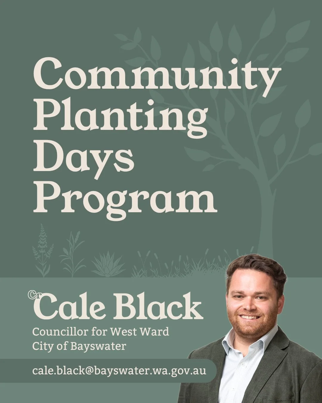 COMMUNITY PLANTING DAYS 🌱

Winter means getting tree saplings and plants in the ground, and there's no better way to do so than with a great group of local volunteers at one of the @cityofbayswater's Community Planting Days.

Last year, more than 20