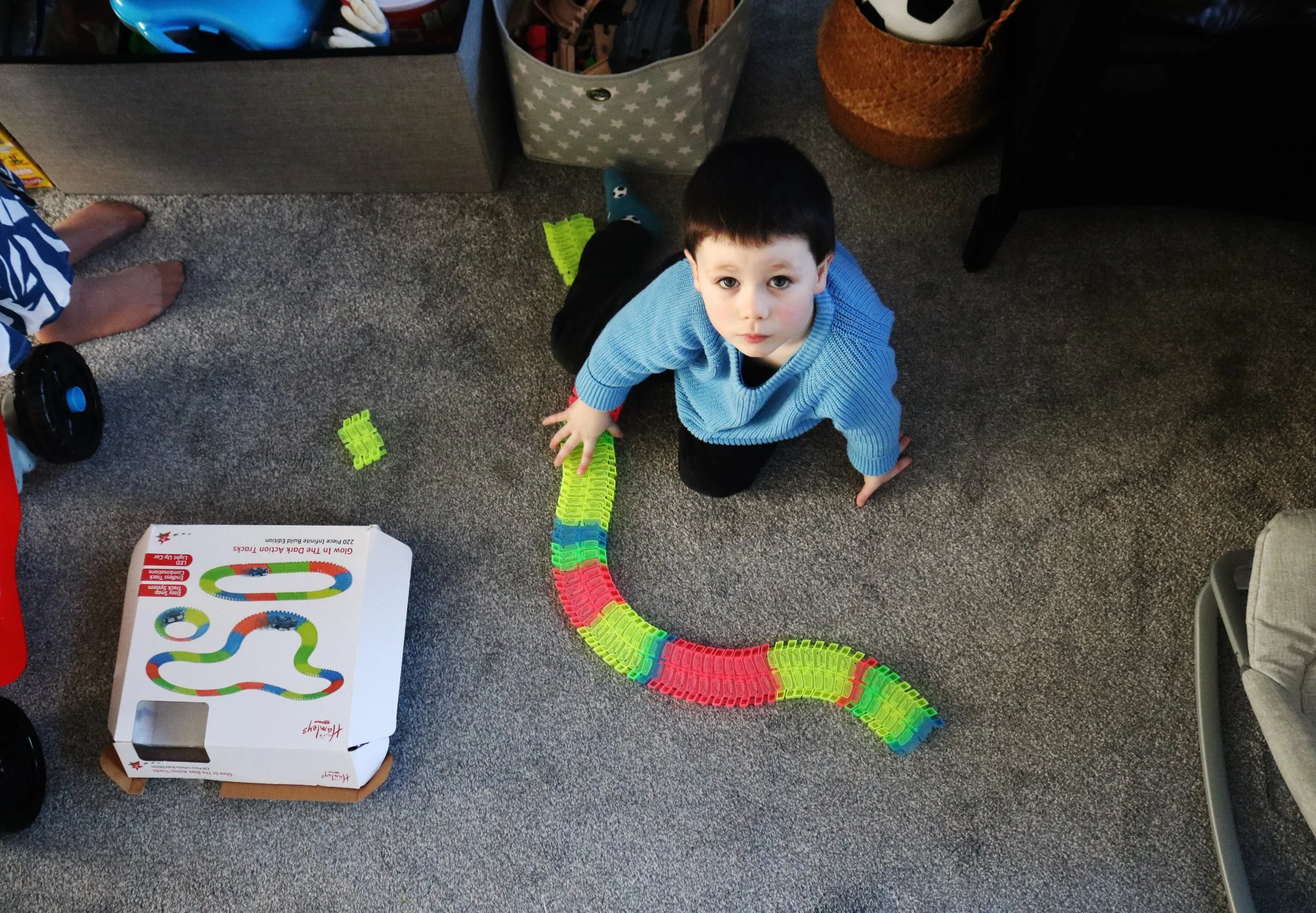 At-home Glasgow newborn photography session