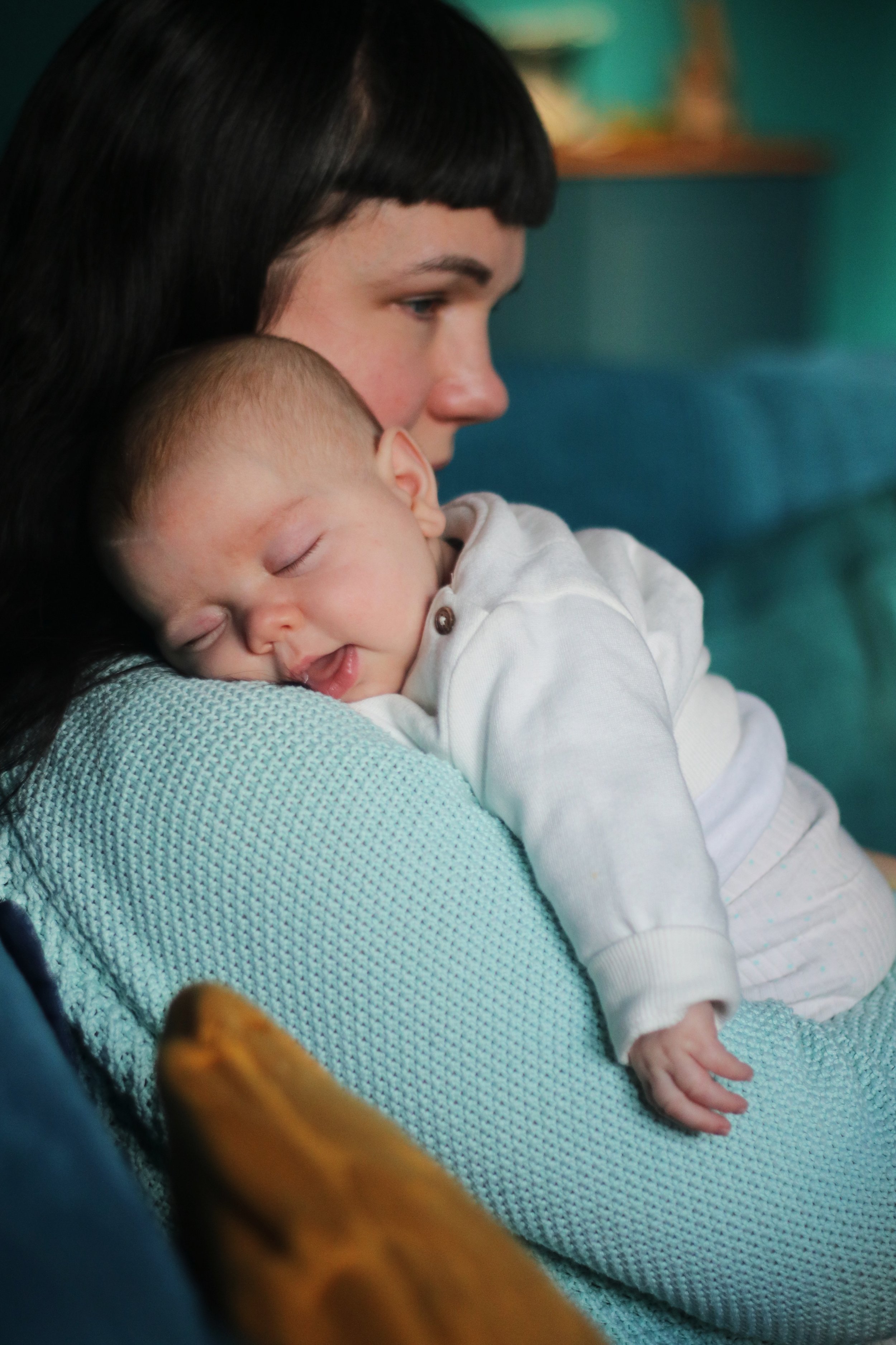 Natural newborn photography Glasgow southside