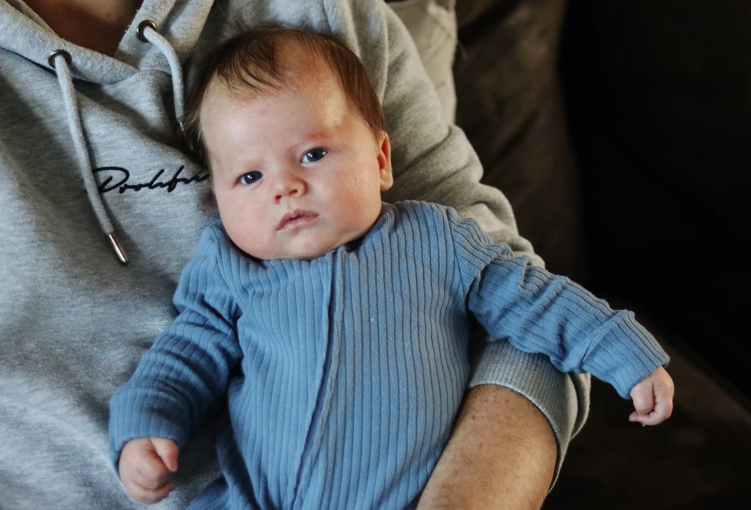 Glasgow newborn photography session at home