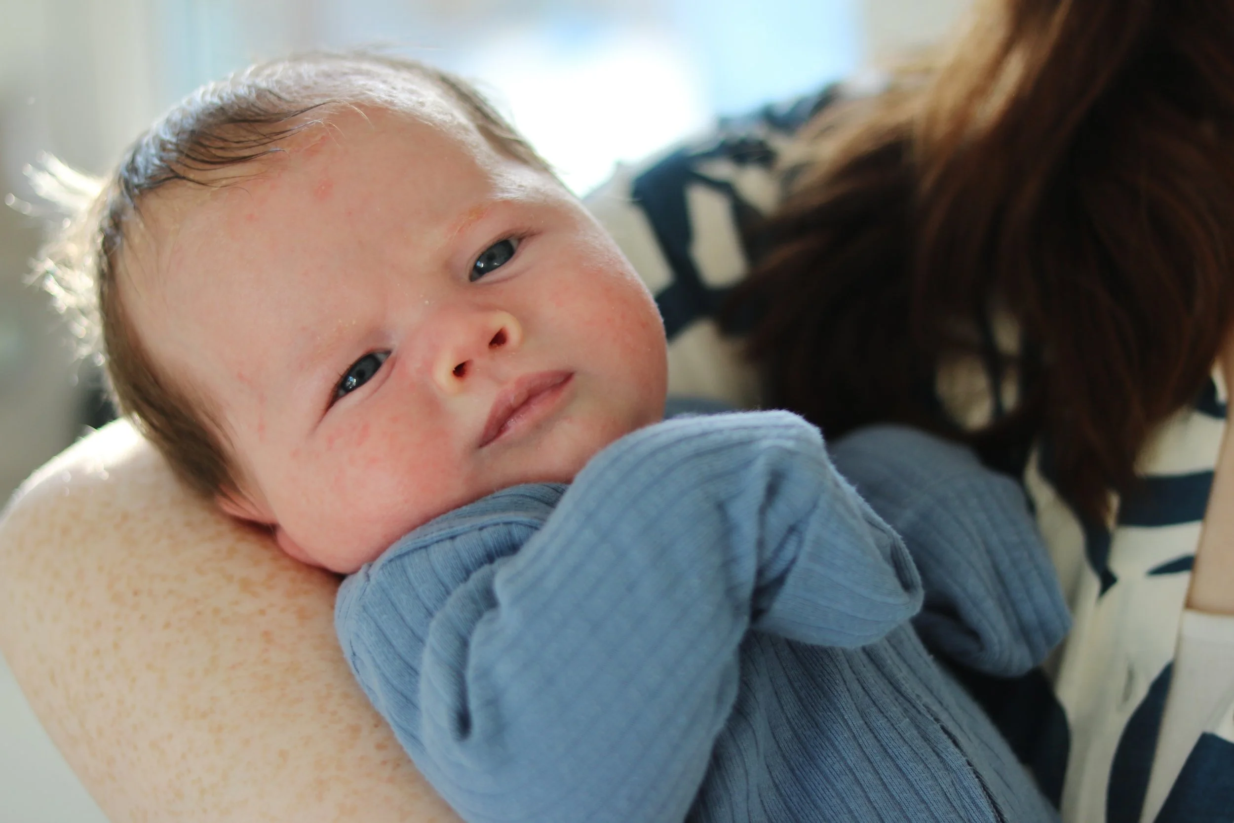 At-home Glasgow newborn photography session