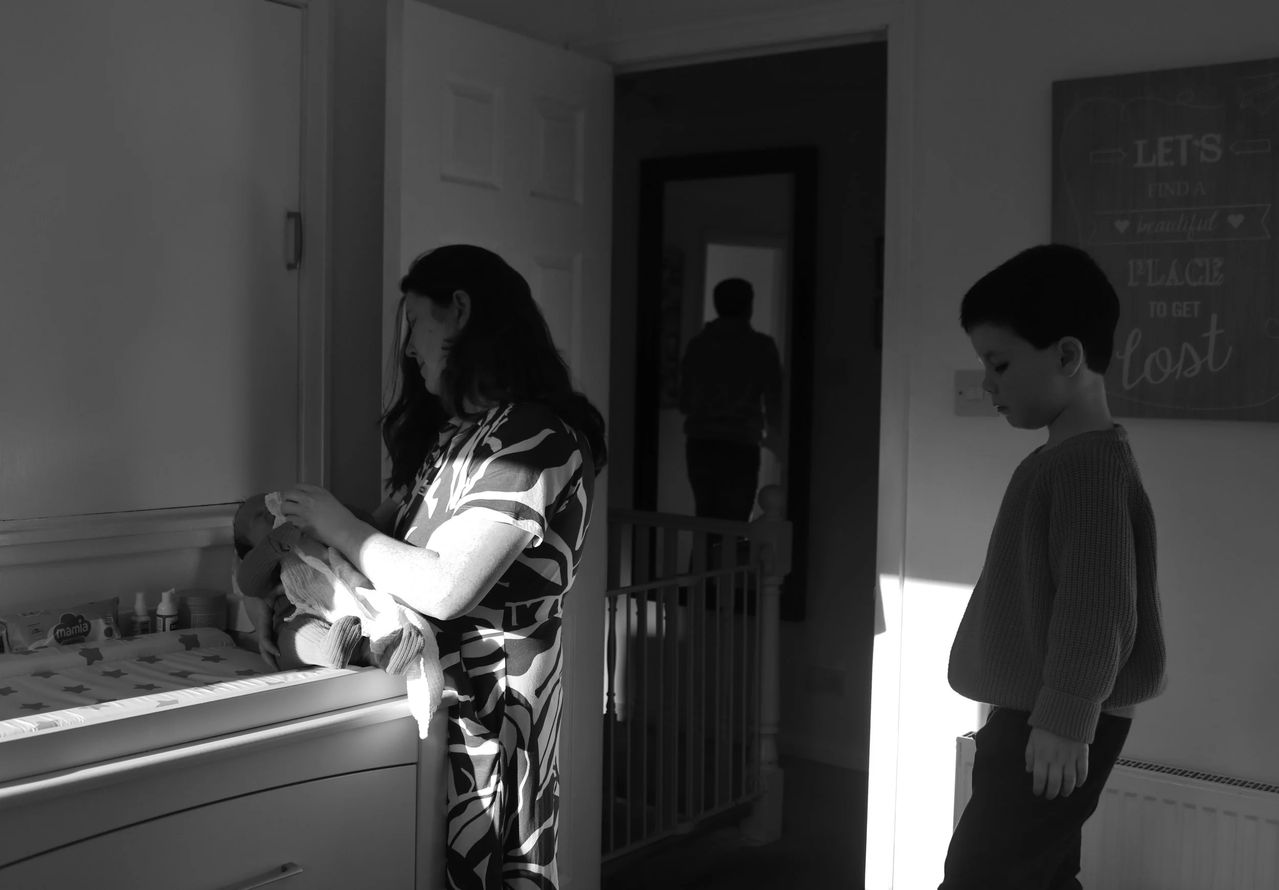 Natural Glasgow newborn photography session