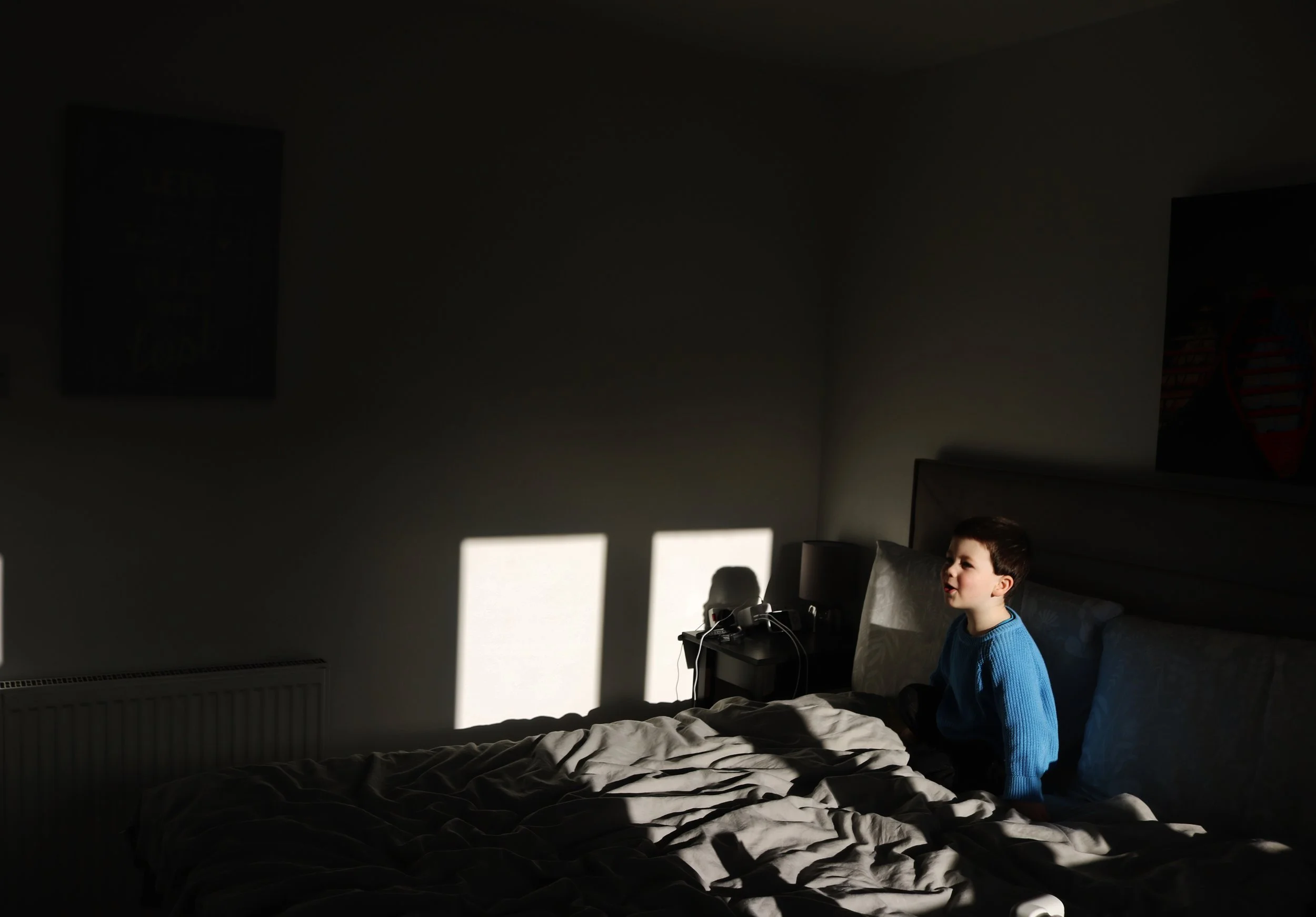 At-home Glasgow newborn photography session