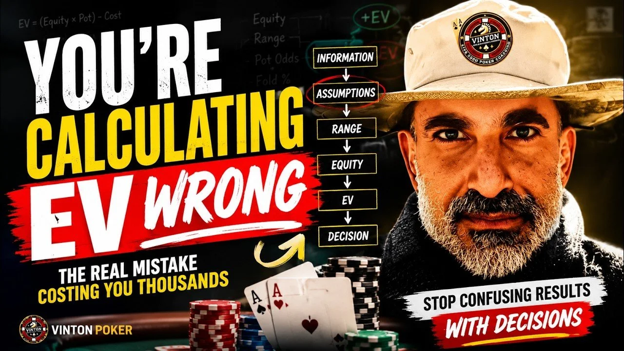You're Calculating EV Wrong. Here's Why You Keep Losing at Live Poker.