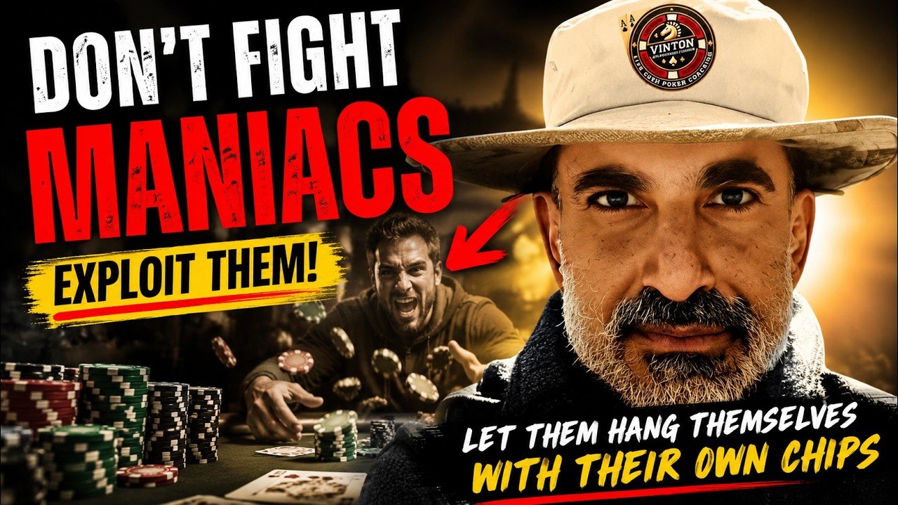 How to Exploit and Beat Maniacs in Live Poker