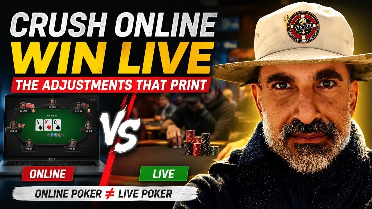 Online Poker vs Live Poker: Why Everything You Know Is Wrong