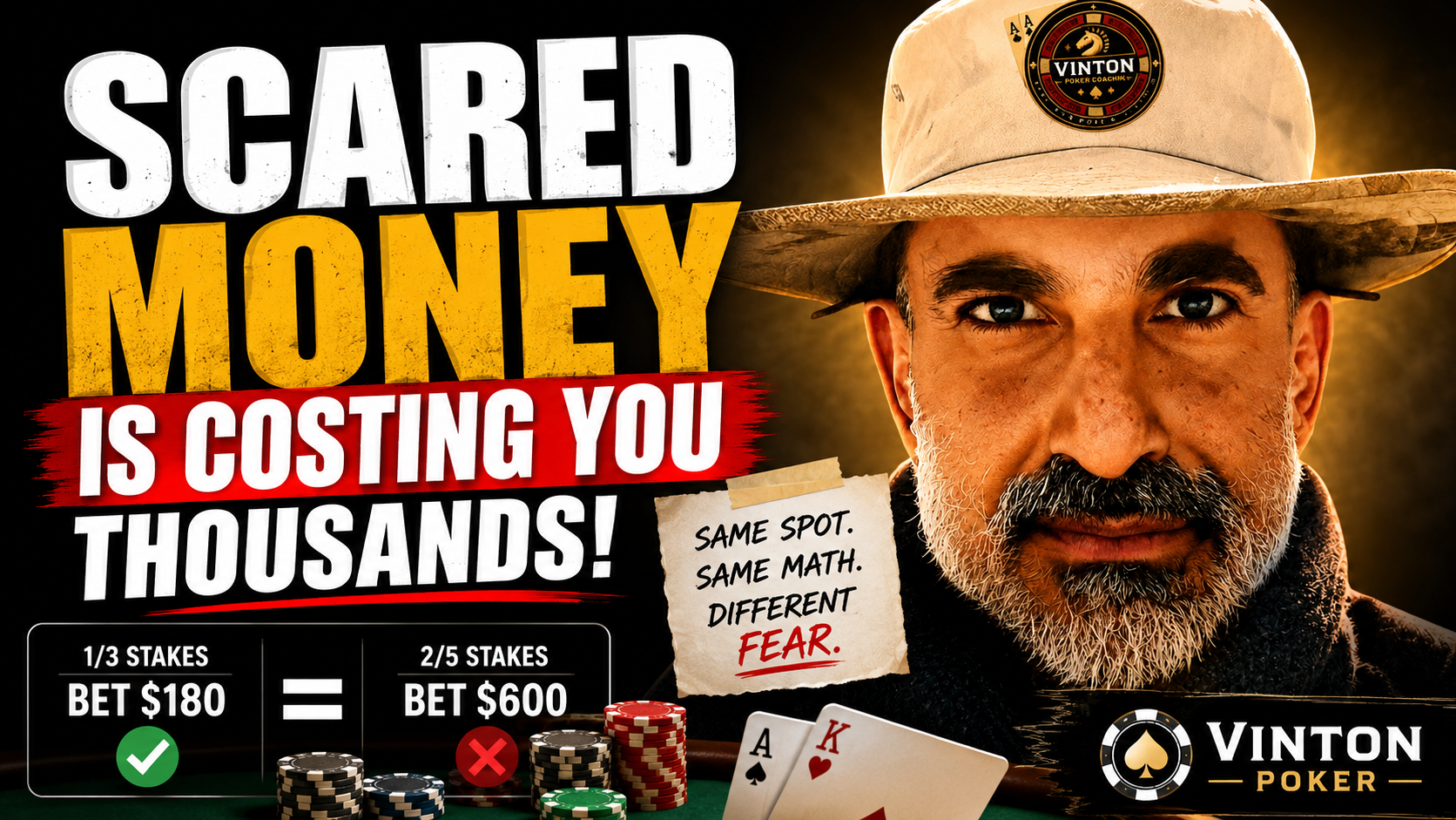 Scared Money: The Hidden Leak That's Wrecking Your Win Rate When You Move Up in Stakes