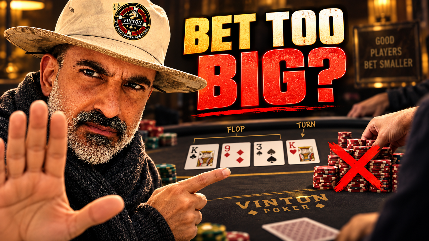      
  

 
  
     

 40% Is Not a Small Bet: A Real Student Hand Review on Turn Sizing 

 
  
 

 Most live players think they know what a small bet is. They bet 40% of the pot, call it small, and wonder why their bluffs keep getting called and the