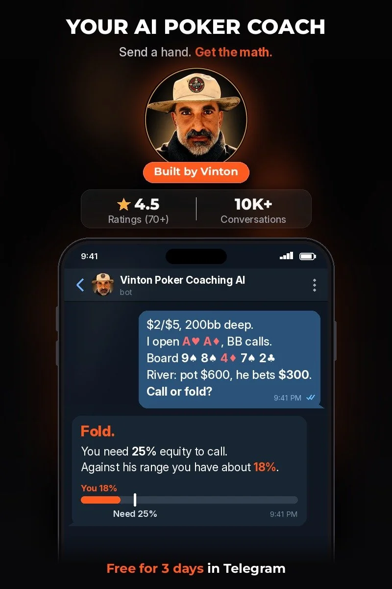 Vinton Poker Coaching AI