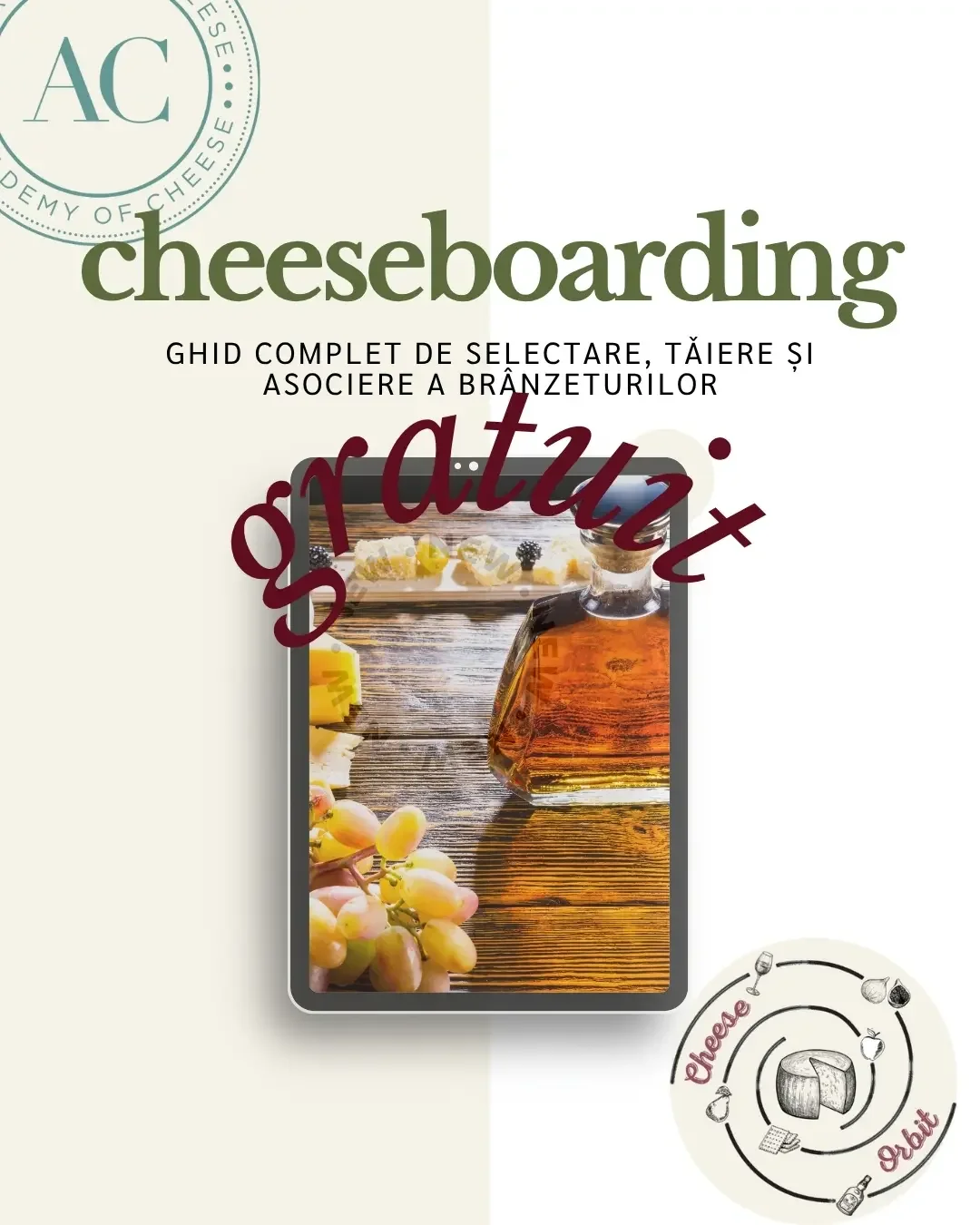 Ghid complet de selectare, tǎiere și asociere a brânzeturilor