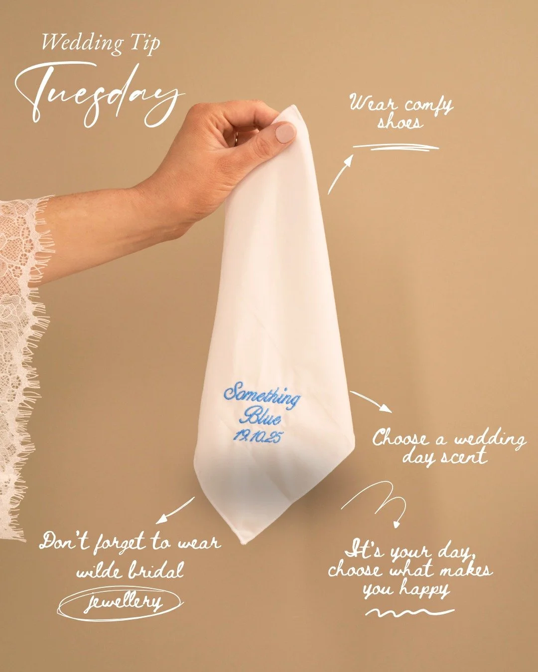 Wedding Tip Tuesday✨ What&rsquo;s the one thing you&rsquo;d tell future brides? 👇