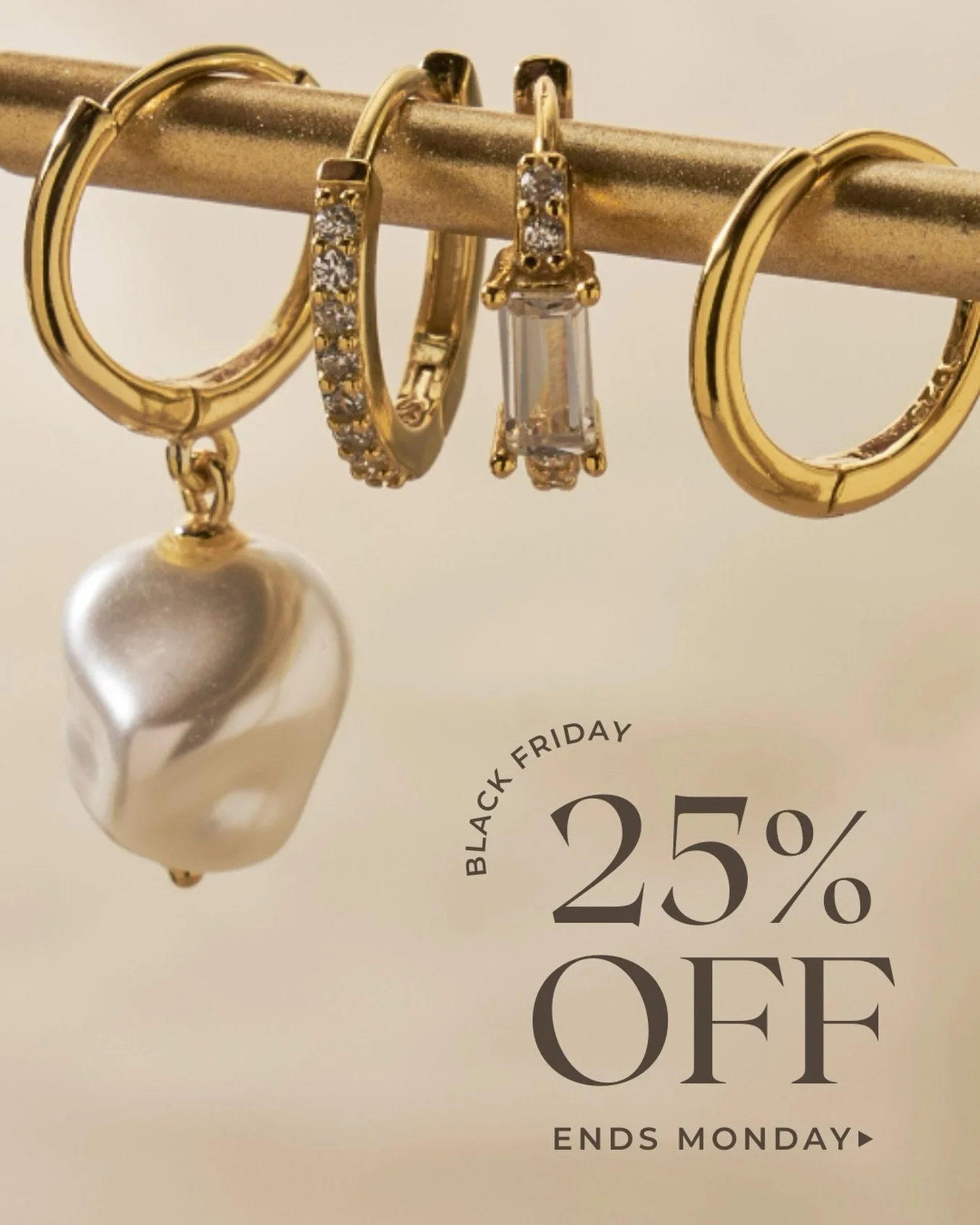 25% off EVERYTHING with code: BLACKFRIDAY ✨ Offer ends Monday at midnight - Don&rsquo;t miss out 👀