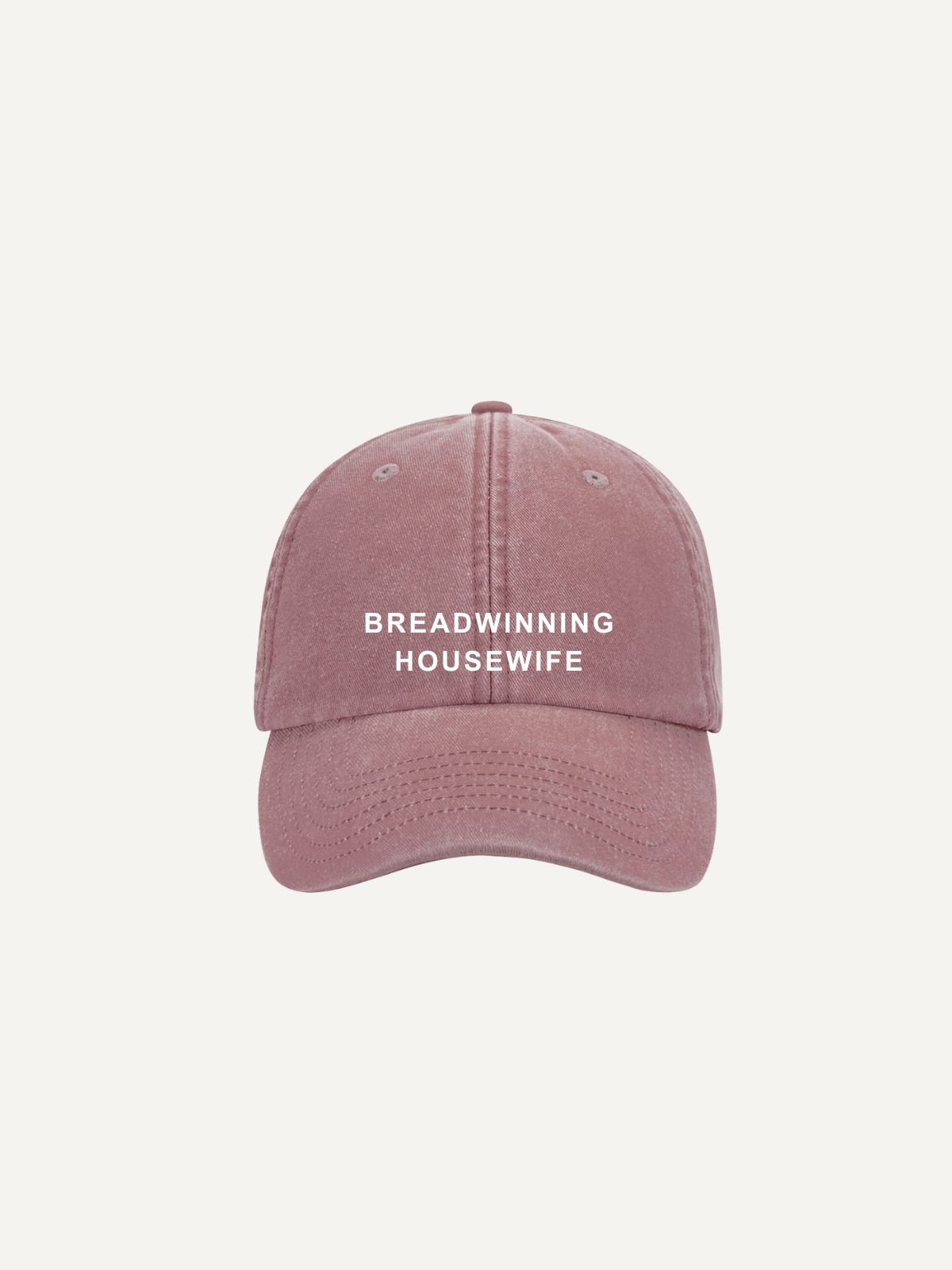 'Breadwinning Housewife' Cap – Brown