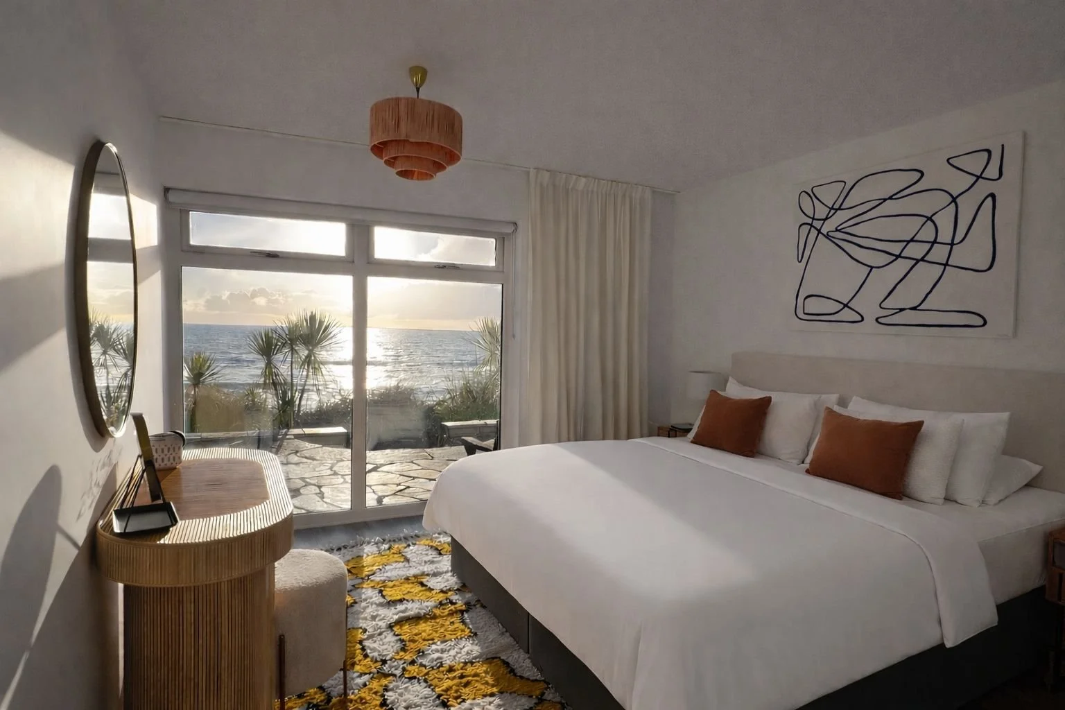 Five spacious super-king/twin bedrooms, Four en suite bathrooms