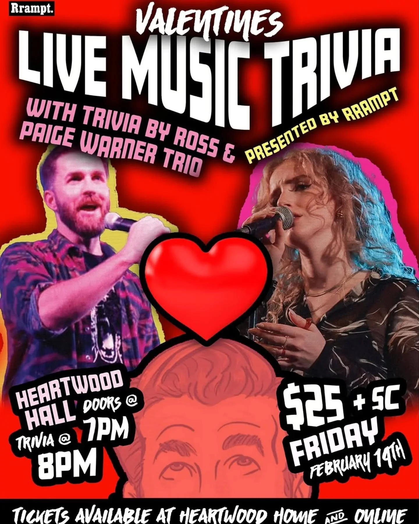 VALENTINE's DAY! Friday Feb. 14th! V-Day LIVE MUSIC TRIVIA (by Ross) + PAIGE WARNER TRIO (@paigewarnermusic)! You could&hellip;stare lovingly into the eyes of your partner for two hours over an expensive dinner or walk the cold shoreline of Georgian 