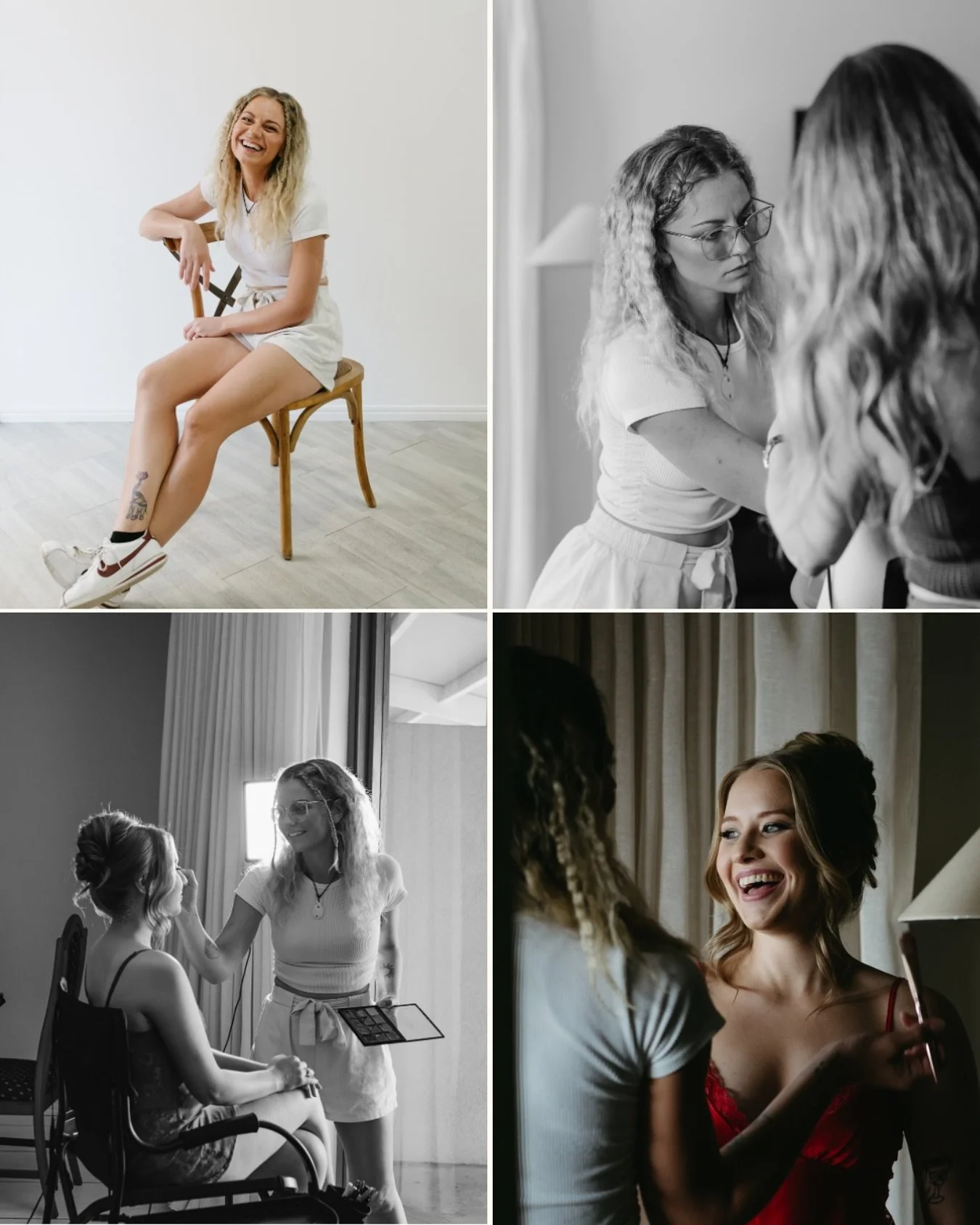 Because your bridal beauty should feel like you ✨
Dear 2025 & 2026 brides: your wedding day shouldn’t start in a rush.
Hi, I’m Kara—founder of Dreamy Looks.
I’m a pro hairdresser, beauty therapist & makeup artist wit